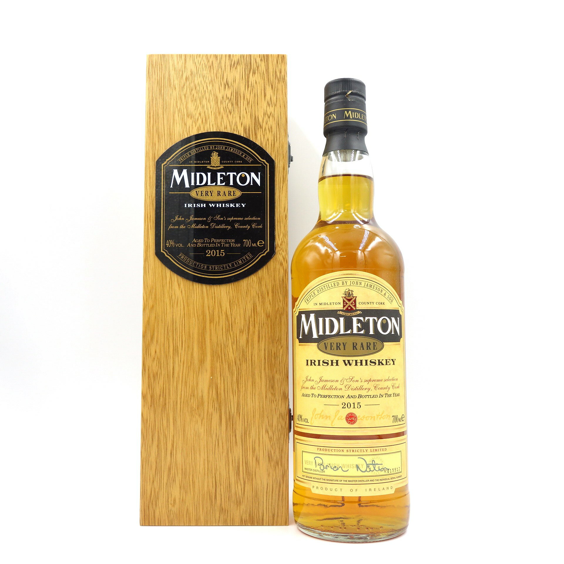 ミドルトン ベリーレア 15年 700ml MIDLETON 木箱付【AA】【中古】