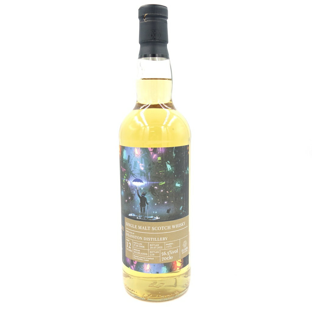 ウイスキートレイル サイバーパンク ディーンストン2008 700ml 56.5% WHISKY TRAIL 【U1】 【中古】