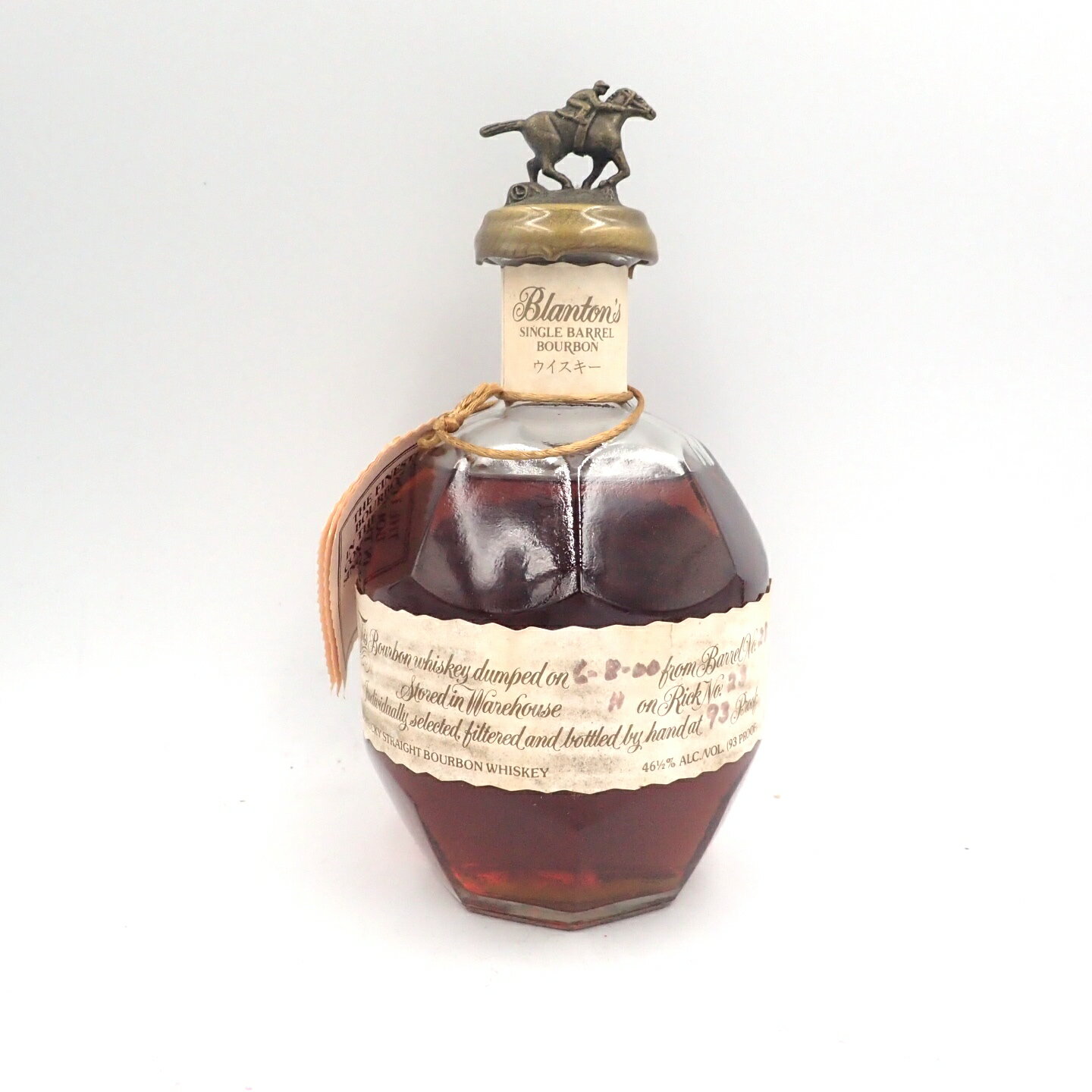 ブラントン 2000 750ml 46.5% 台座付き Blanton's【I2】【中古】