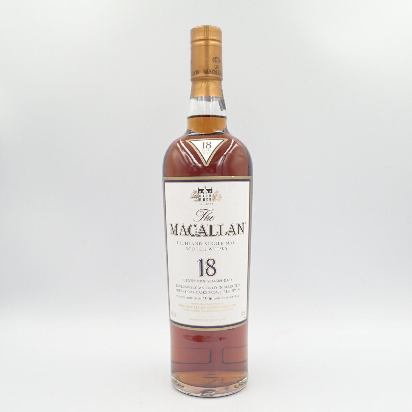 マッカラン 18年 1996 シェリーオーク 700ml 43% MACALLAN【L1】【中古】