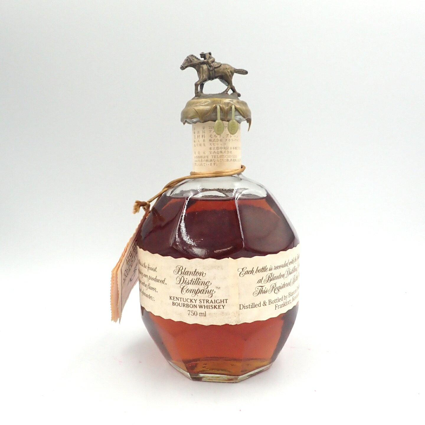 ブラントン 2000 750ml 46.5% 台座付き Blanton's【M2】【中古】