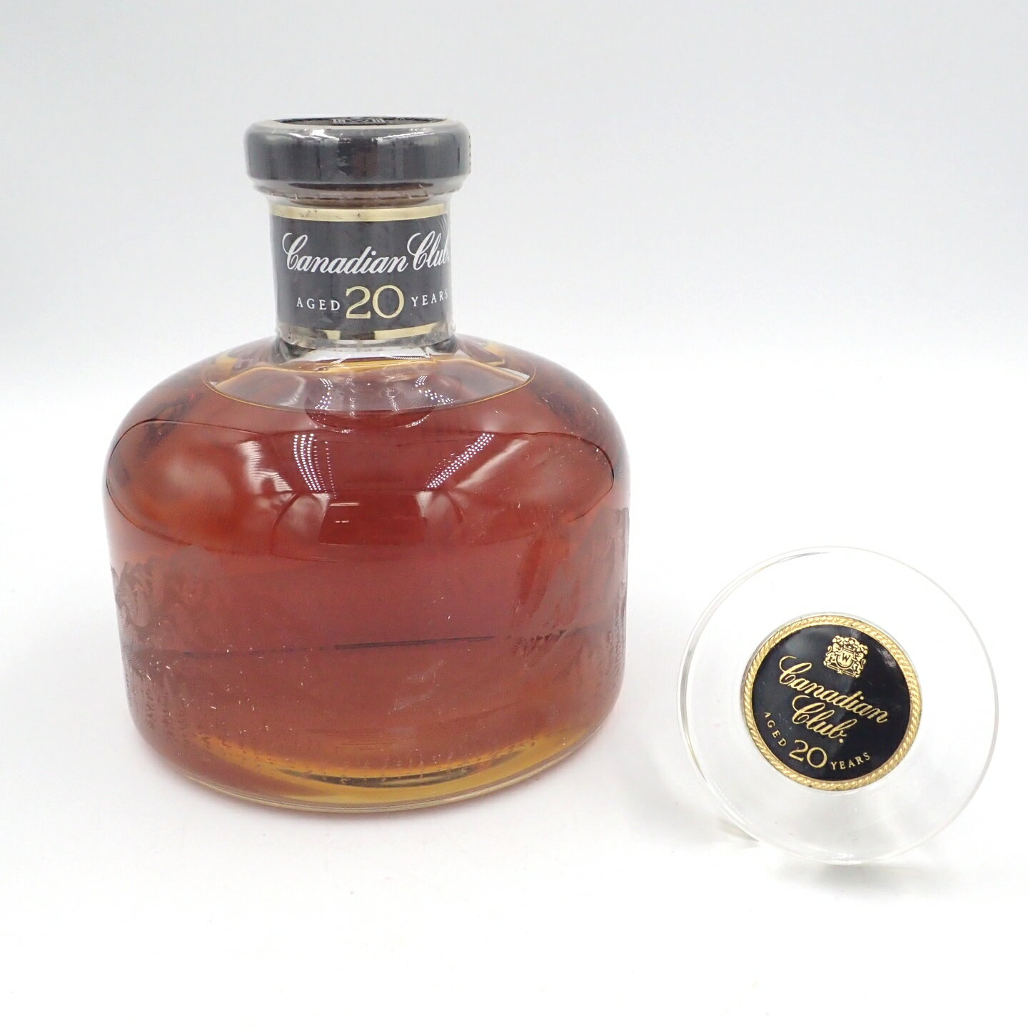 カナディアンクラブ 20年 デキャンタ 替栓付 750ml 40% Canadian Club【M2】【中古】