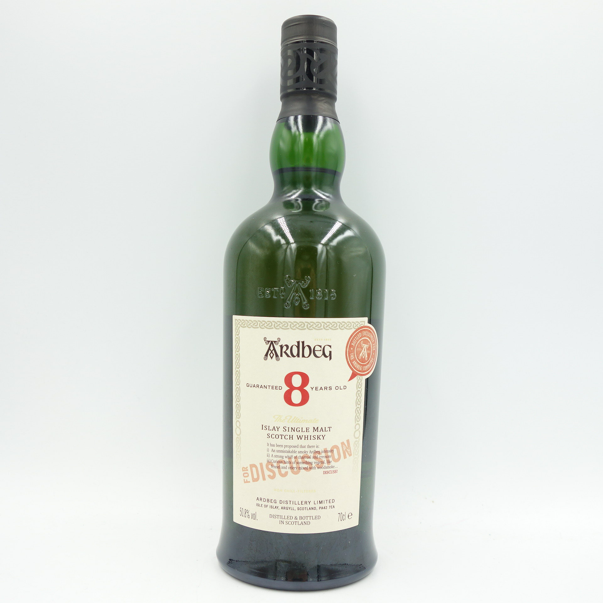 【正】アードベッグ 8年 コミッティ限定 ディスカッション 700ml 50.8% Ardbeg【K】【中古】