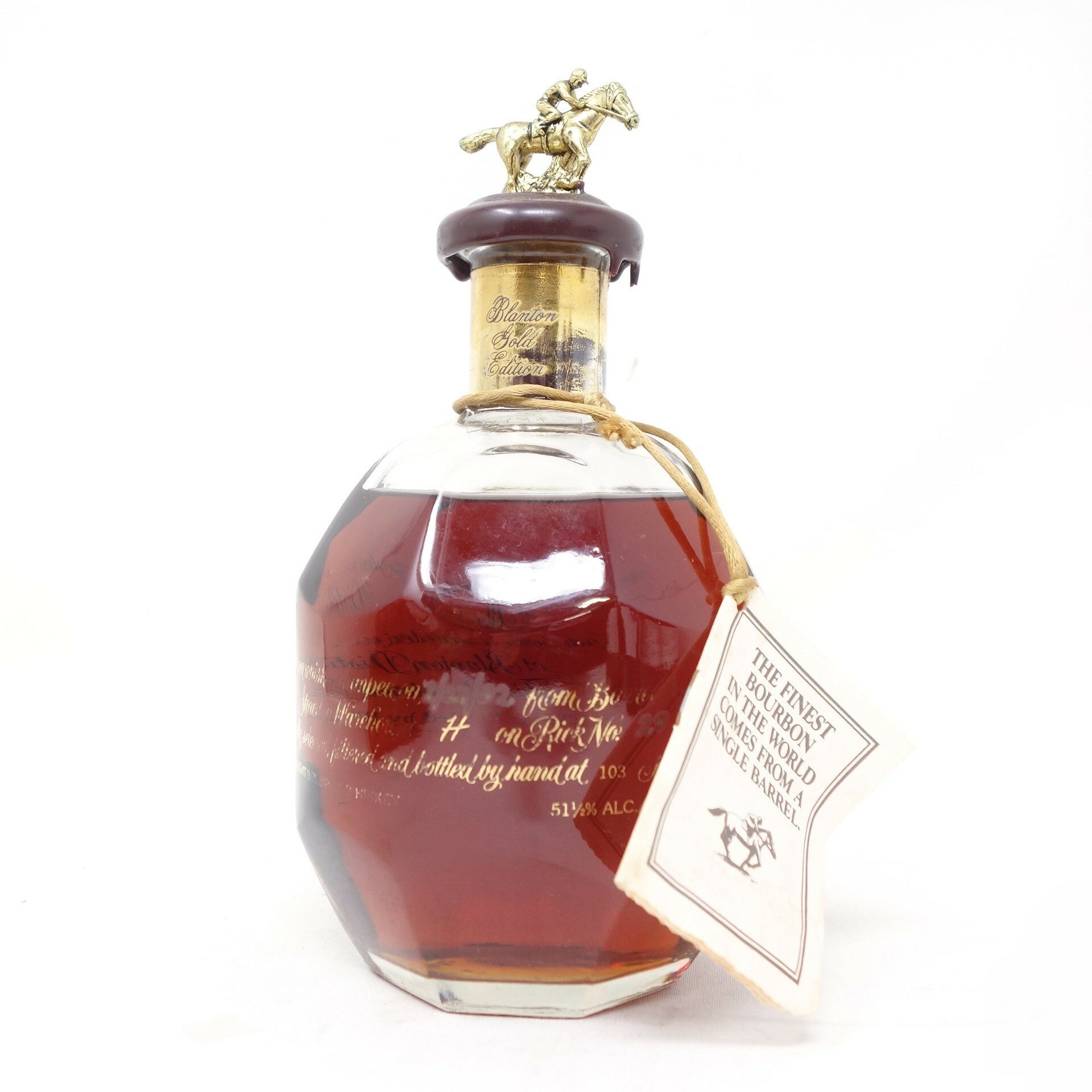 ブラントン ゴールドエディション 1992 750ml 51.5% Blanton's【Z】【中古】