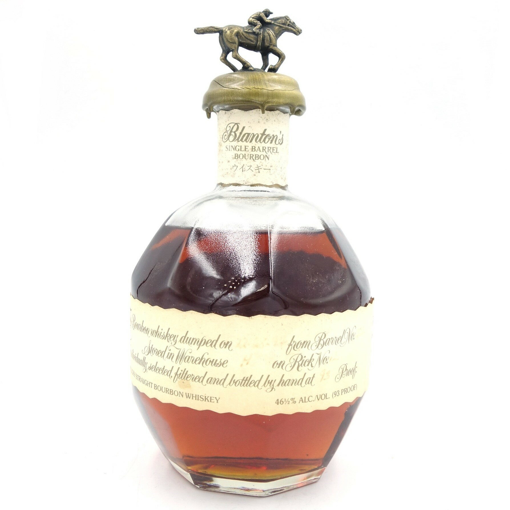 ブラントン 1993 750ml 46.5% Blanton's【L1】【中古】