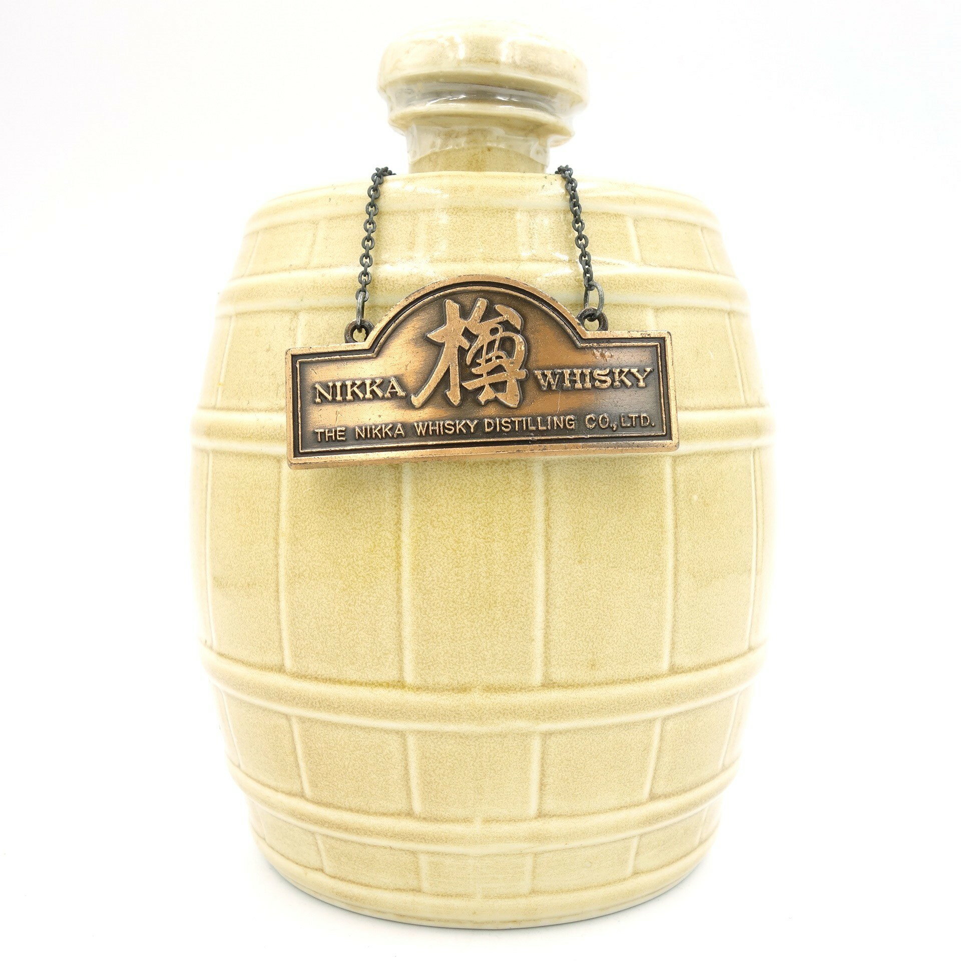 ニッカ 樽 陶器ボトル 700ml 43% 1084g NIKKA【JJ】【中古】