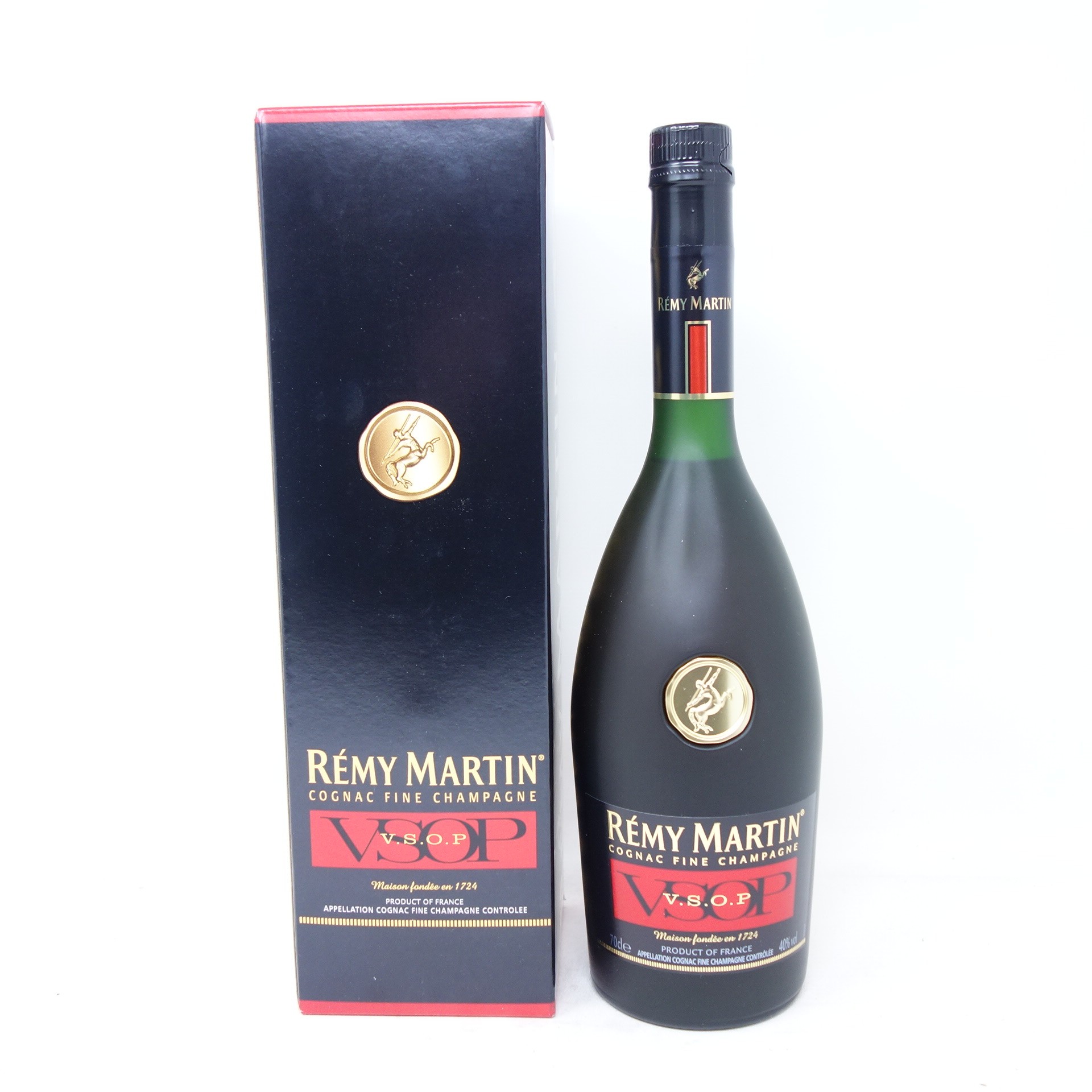 レミーマルタン VSOP ファインシャンパーニュ 赤ラベル 700ml REMY MARTIN 箱付き【J2】【中古】