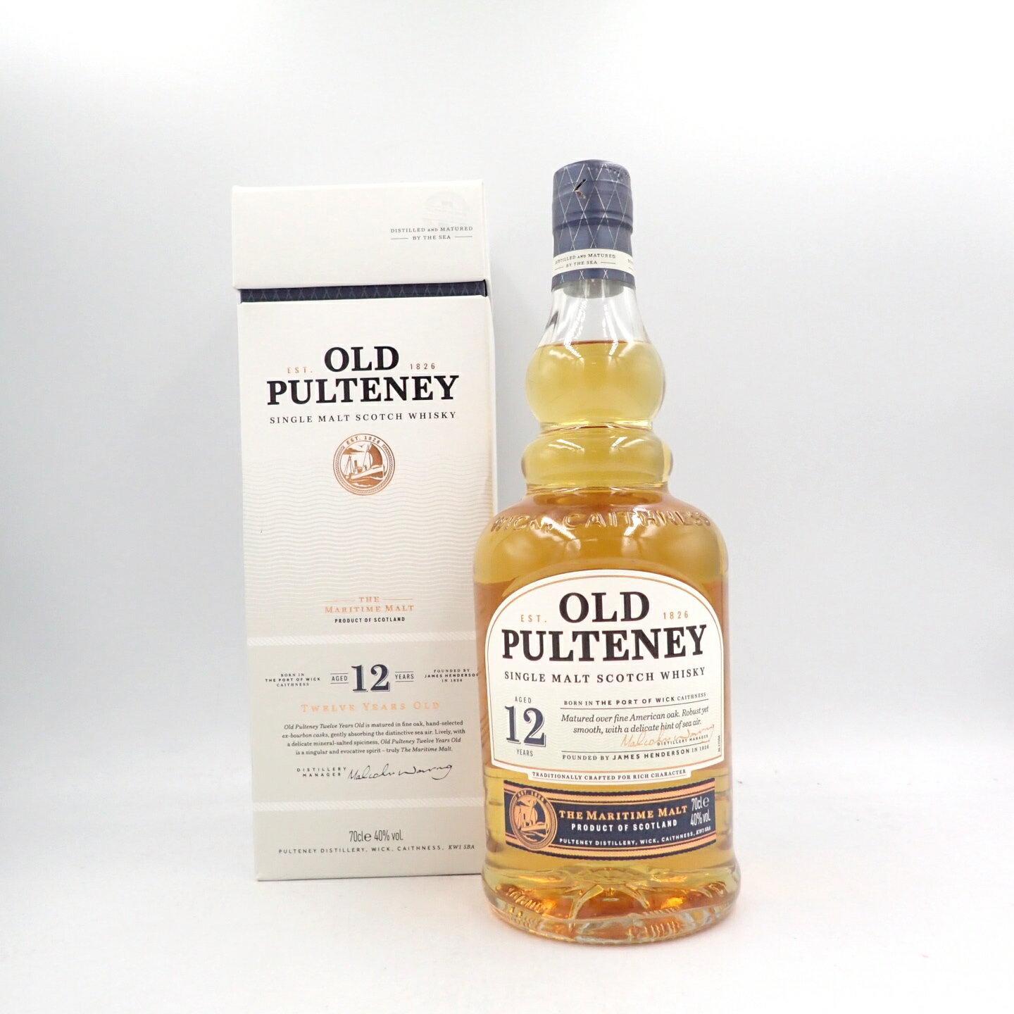 オールド プルトニー 12年 700ml old pulteney【Q】【中古】