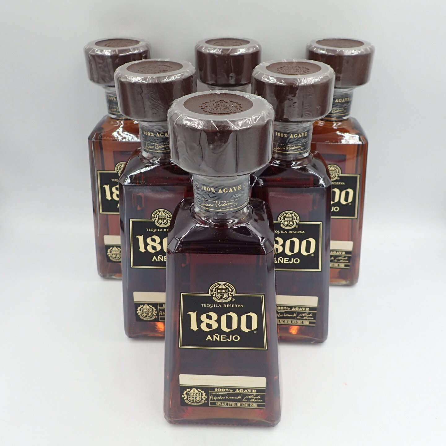 ホセ クエルボ アネホ 1800 750ml Jose Cuervo ANEHO 6本セット 同梱不可【7F】【中古】