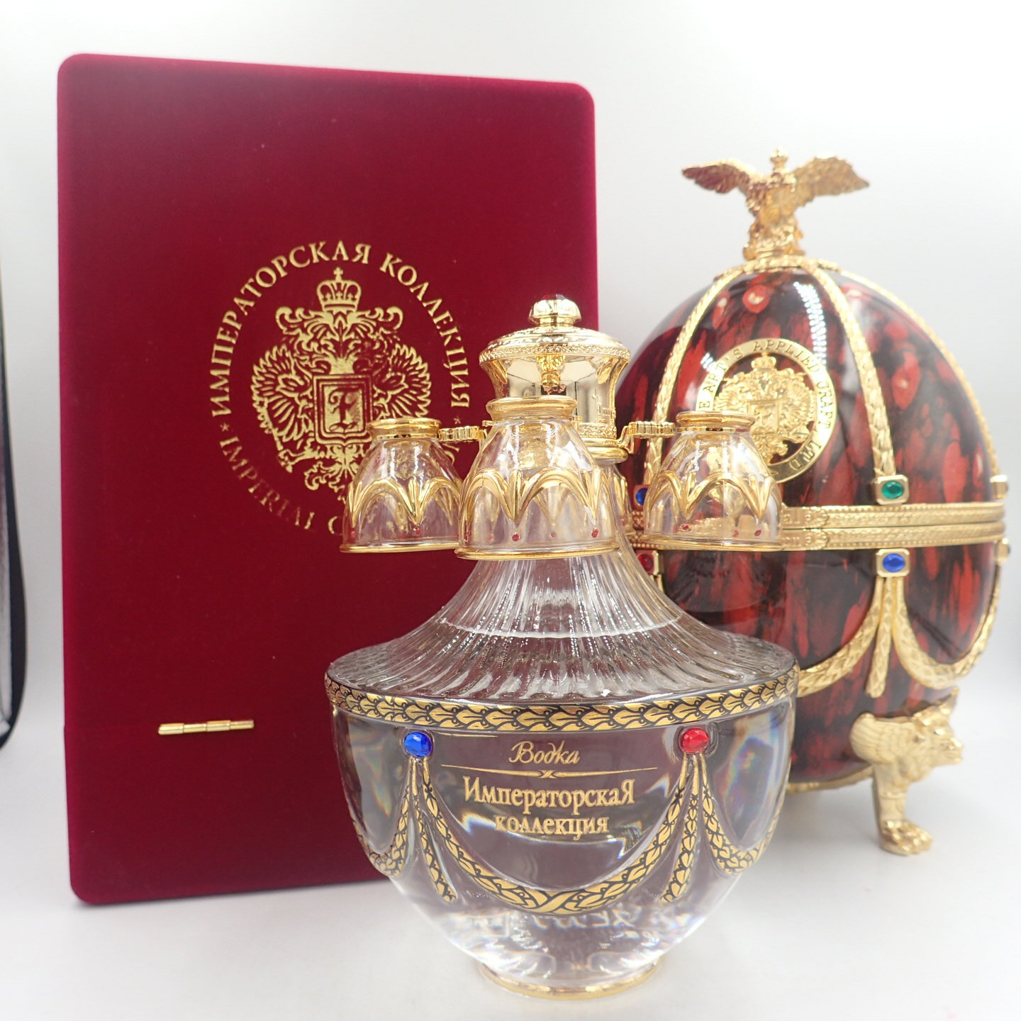 ラドガ インペリアルコレクション ルビークリスタル 700ml 40％ LADOGA【AK】【中古】販売済み