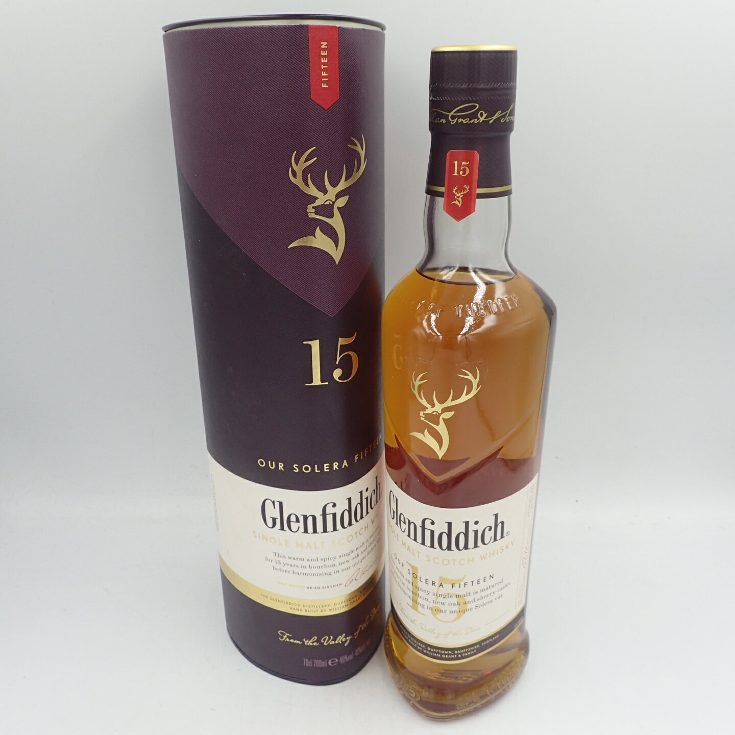 グレンフィディック 15年 ソレラ リザーブ 700ml 40% Glenfiddich【D1】【中古】