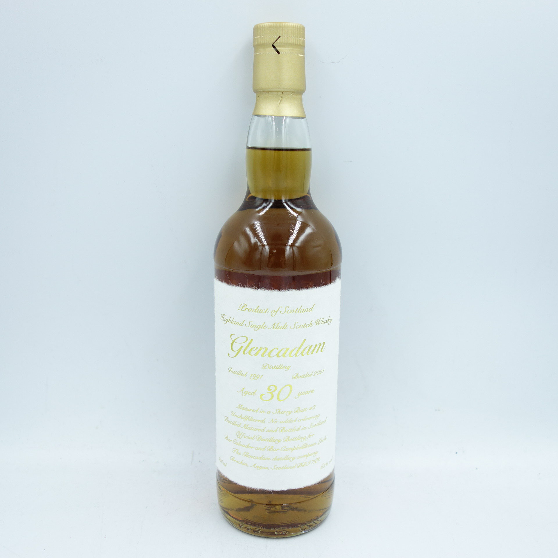 グレンカダム 30年 シェリーバッド 700ml Glencadam【B1】【中古】