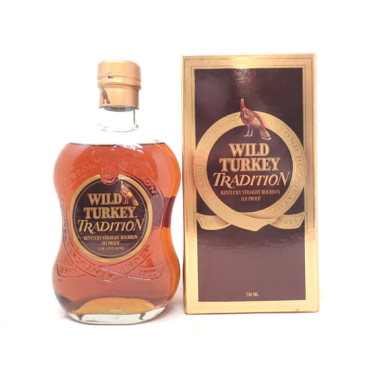 ワイルドターキー トラディション 101PROOF 750ml WILD TURKEY TRADITION 箱付【Z1】【中古】販売済み