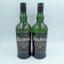 ▼商品詳細 銘柄 ARDBEG アードベッグ 付属品 本数 2本 内容量 700ml 度数 46% 状態詳細 未開栓のお品物です。 目立ったダメージやお汚れは見られません。 ※二次流通品の為、自然蒸発による減量・お味・風味・コルクの状態・一部の沈殿物等の品質保証は出来ませんのでご了承ください。ご理解頂いた上でのご入札をお願い致します。 梱包サイズ 80サイズ 商品管理番号 【ITK7HMQMJK8G】【R+】【F2】 備考 ※20歳以上の方のみ入札可能です。落札後取引ナビへ生年月日をご入力下さい。お客様の年齢確認をさせていただきます。 生年月日の入力が無い場合、税務署の指導により発送出来かねますので、ご了承下さい。 またクール便配送をご希望のお客様は、オーダーフォーム備考欄にクール便希望の旨を記載ください。 クール便配送の場合、通常の送料＋220円お支払いください。 ※タイトルに【東京都限定】とある商品に関しましては、酒類販売免許に条件があるため東京都内に発送先住所がある方にしか発送できません。入札された場合、落札者様都合で削除させていただきますこと、ご了承下さいませ。 ▼状態ランク詳細