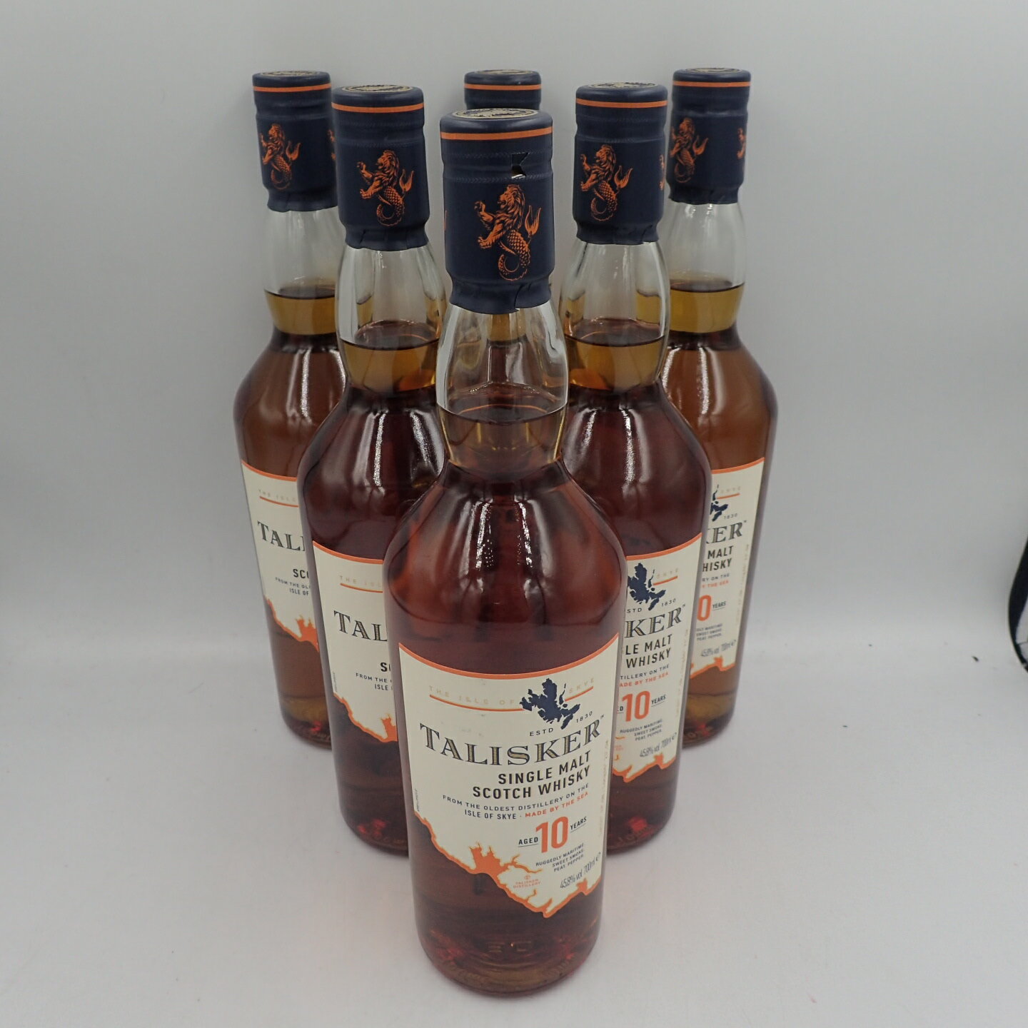 タリスカー 10年 700ml TALISKER 6本セット 同梱不可【7F】【中古】