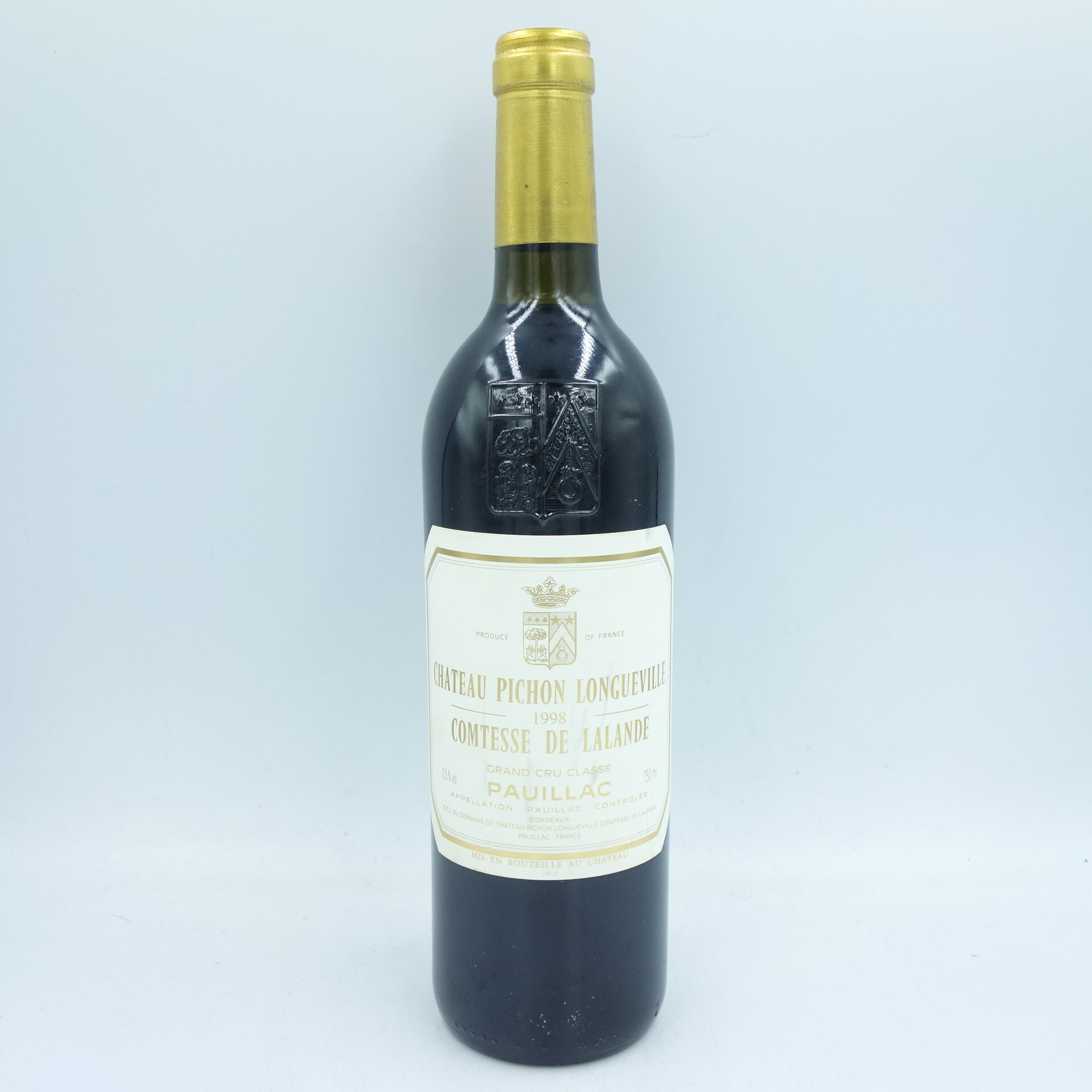 シャトー ピション ロングヴィル コンテス ド ラランド 1998 750ml CHATEAU PICHON LONGUEVILLE COMTESSE DE LALANDE【N2】【中古】