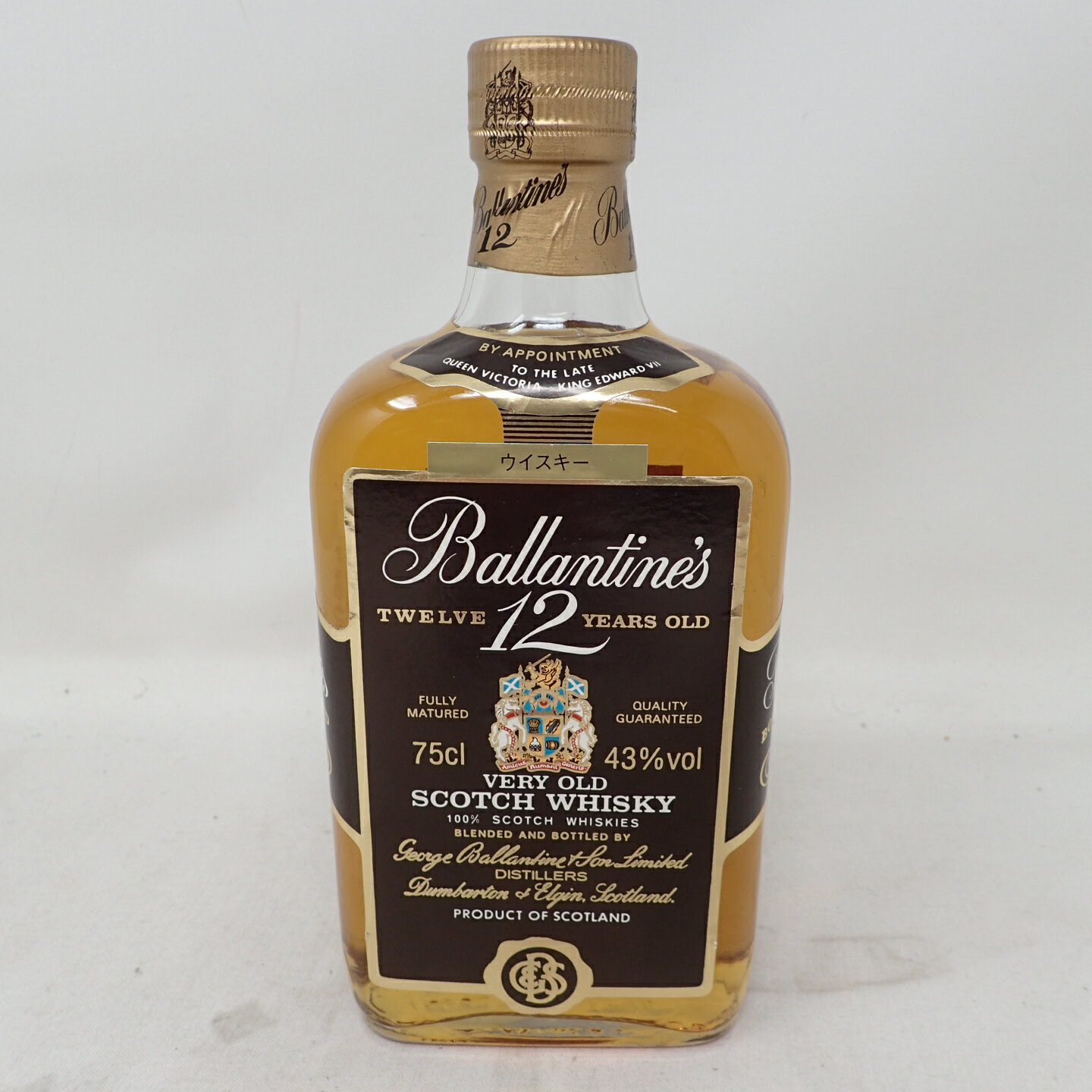 バランタイン 12年 760ml 43％ Ballantines VERY OLD SCOTCH WHISKY【L2】【中古】