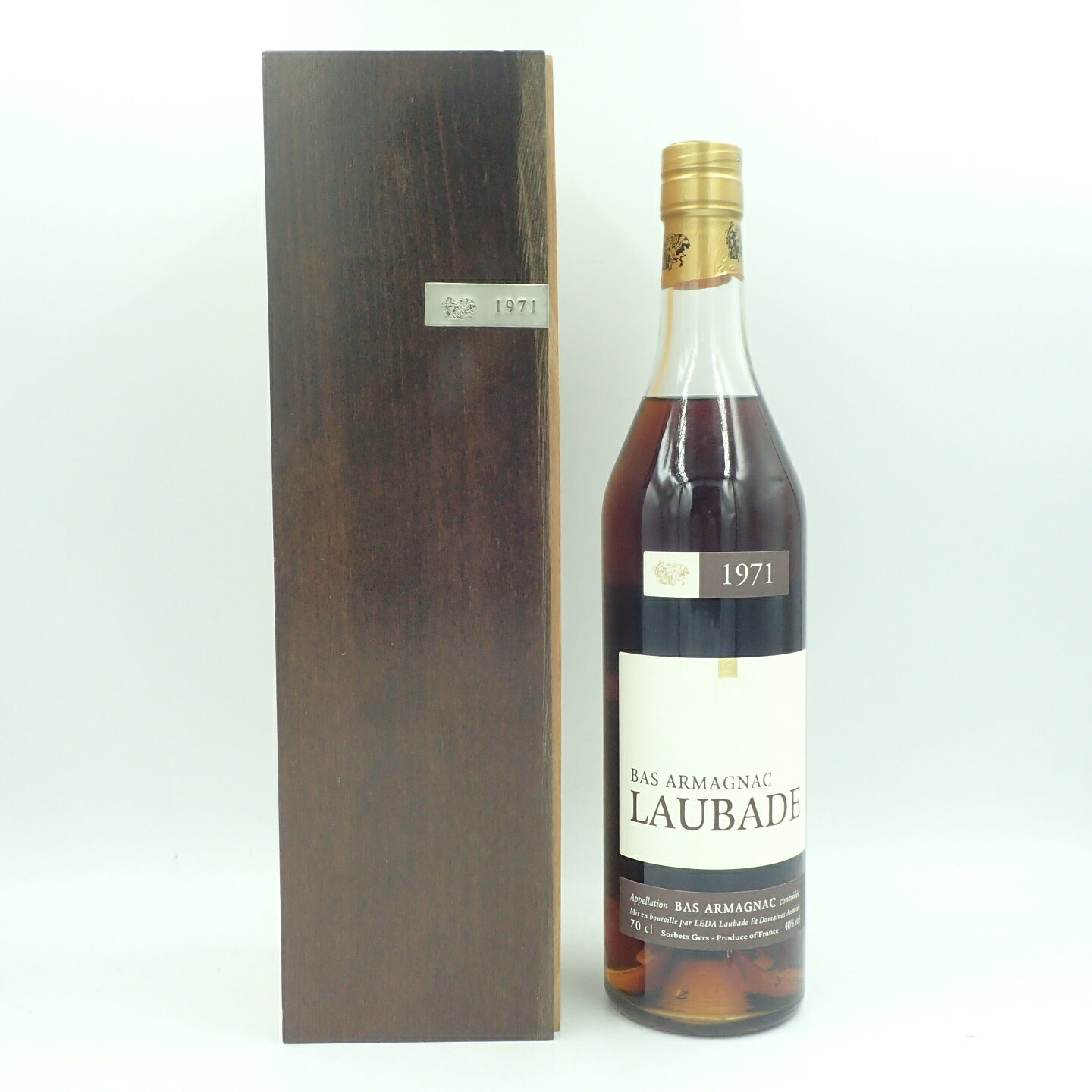アルマニャック ロバード 1971 500ml 40% Armagnac LAUBADE【J2】【中古】販売済み