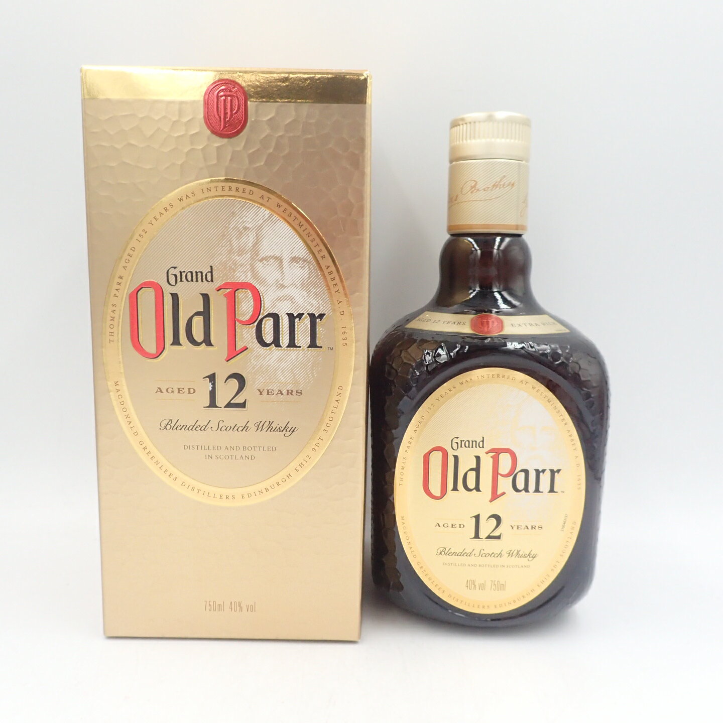 グランド オールドパー 12年 750ml 40% Old Parr【D2】【中古】