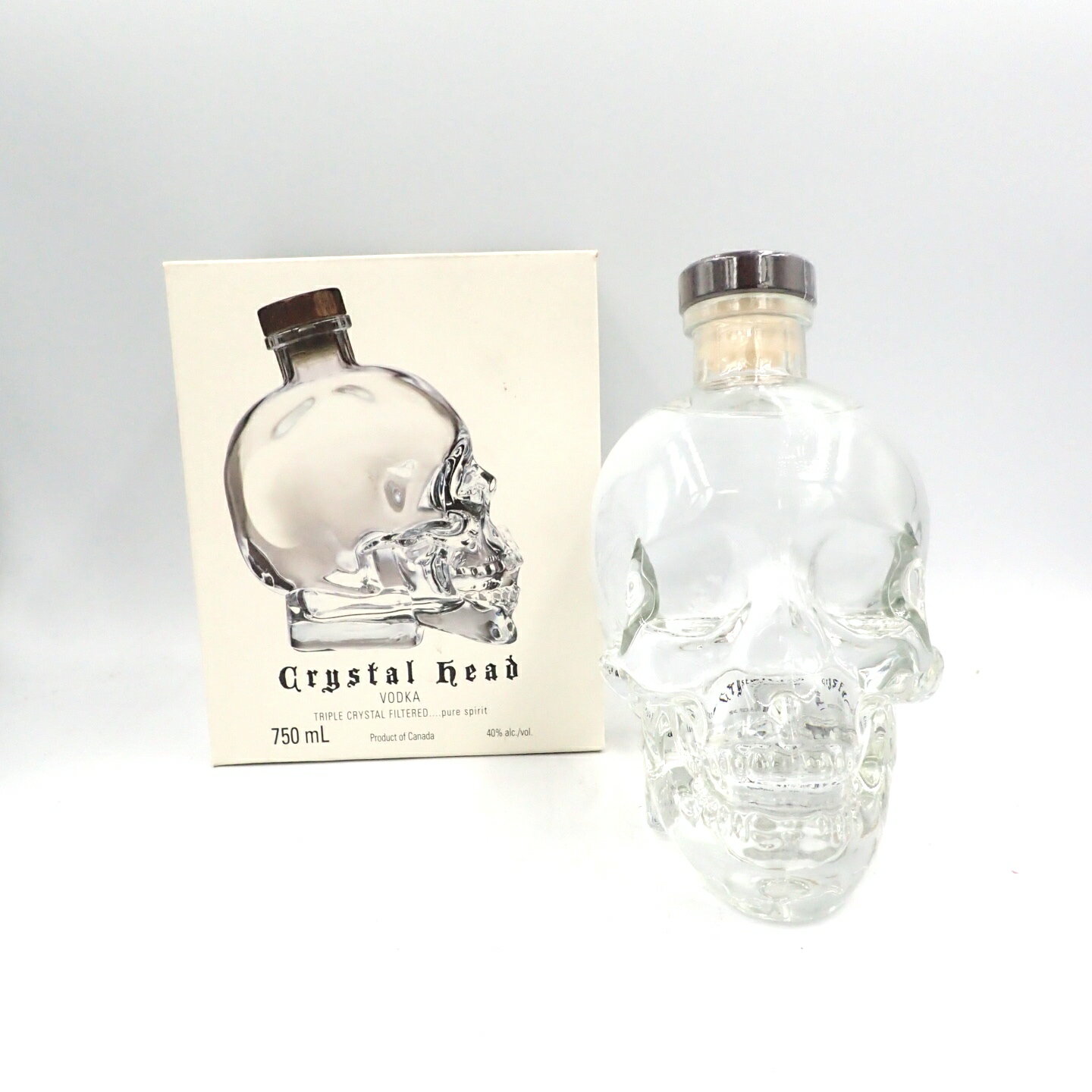 クリスタルヘッド ウォッカ 750ml Crystal Head【M1】【中古】