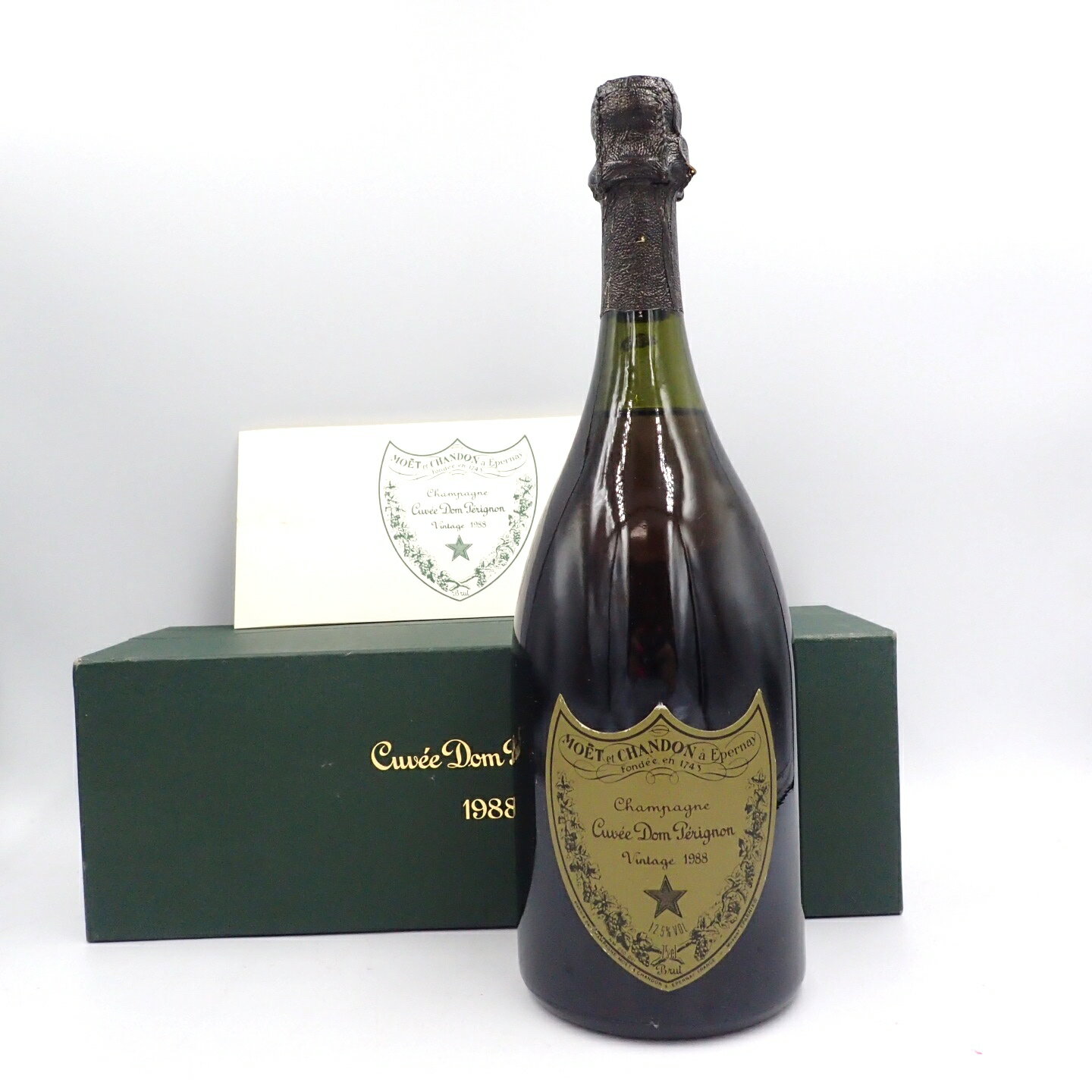 ドンペリニヨン 白 ヴィンテージ 1988 箱付き 750ml Dom Perignon【L1】【中古】