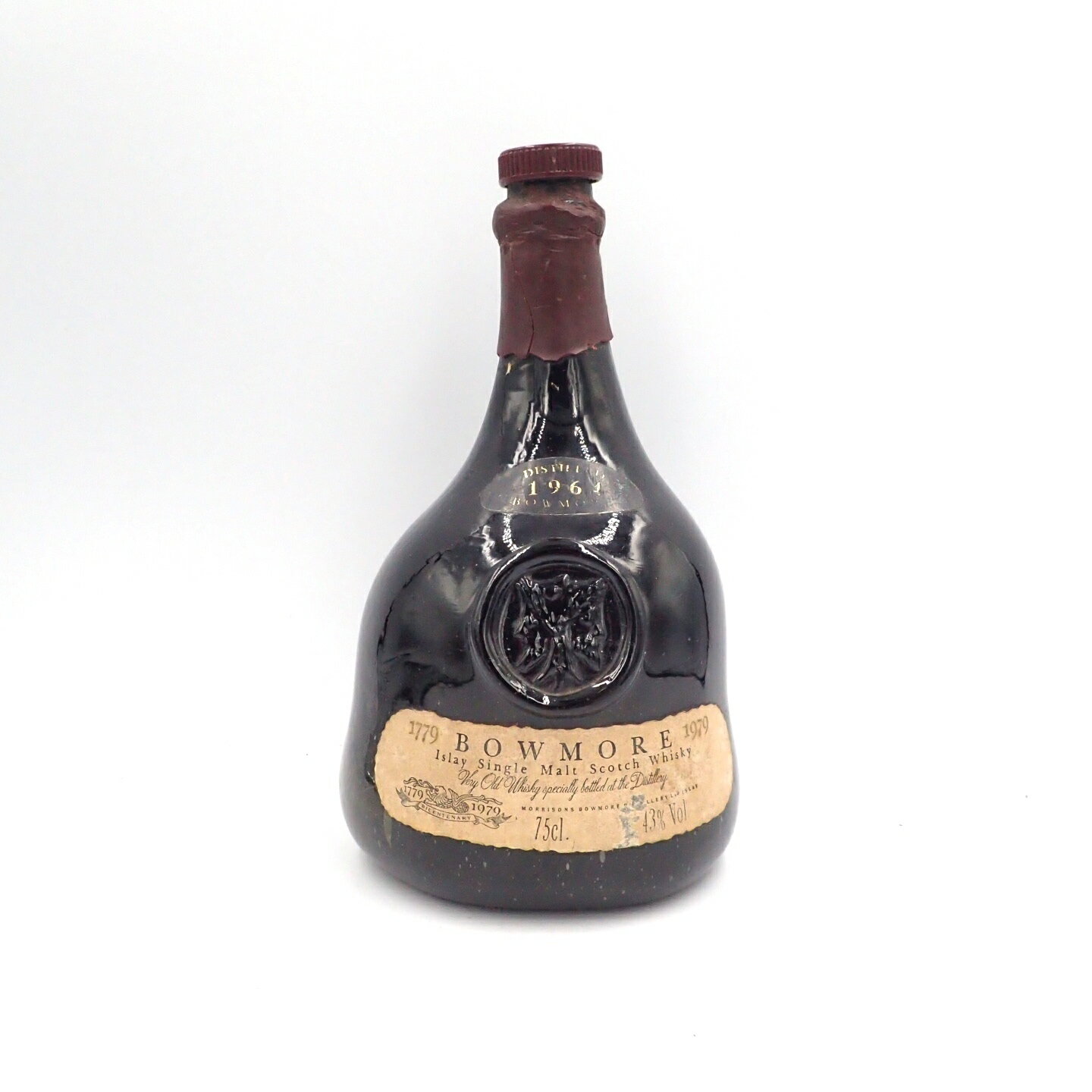 空瓶 ボウモア バイセンテナリー 200周年 1779-1979 BOWMORE【J1】【中古】