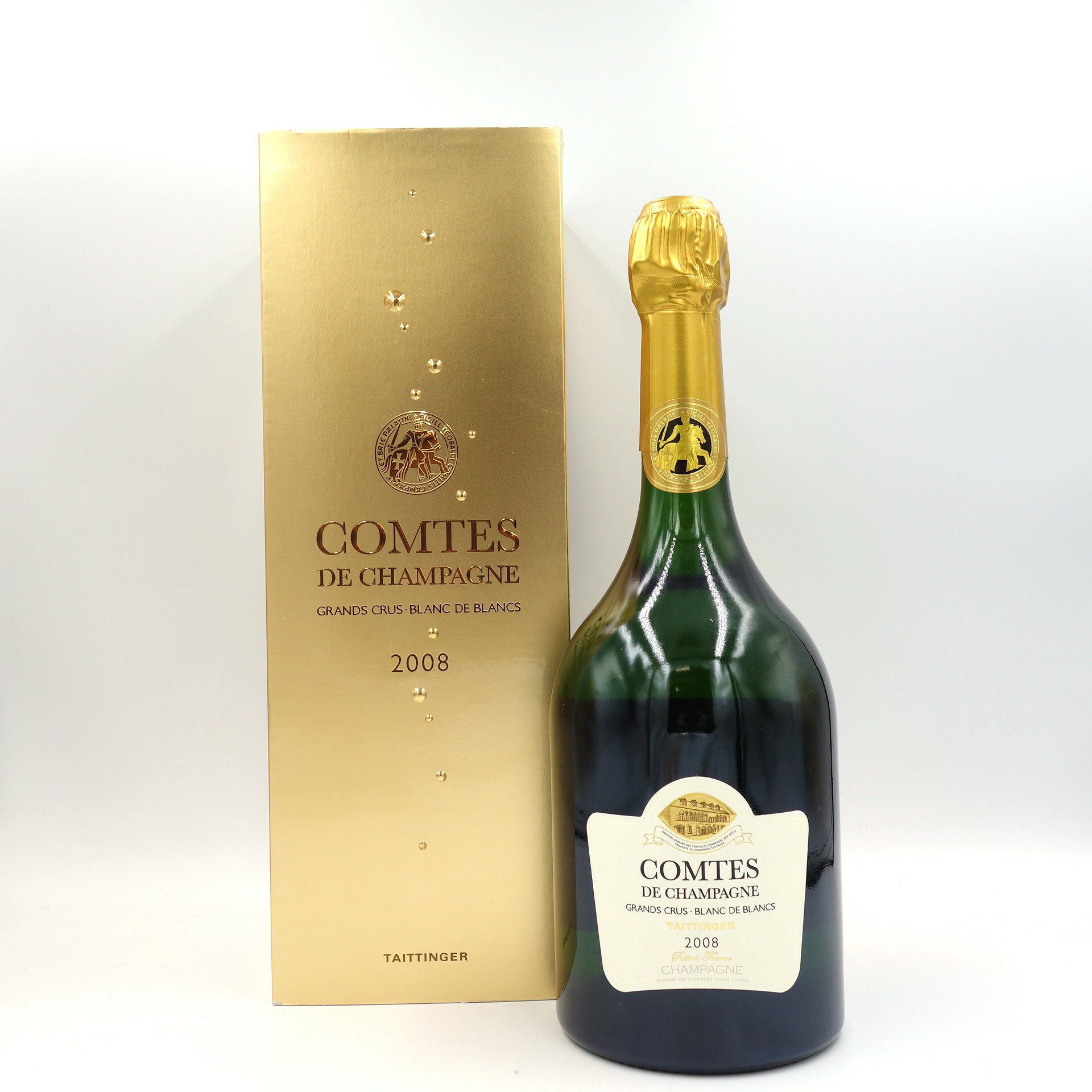 テタンジェ コント ド シャンパーニュ ブランドブラン 2008 TAITTINGER【M2】【中古】