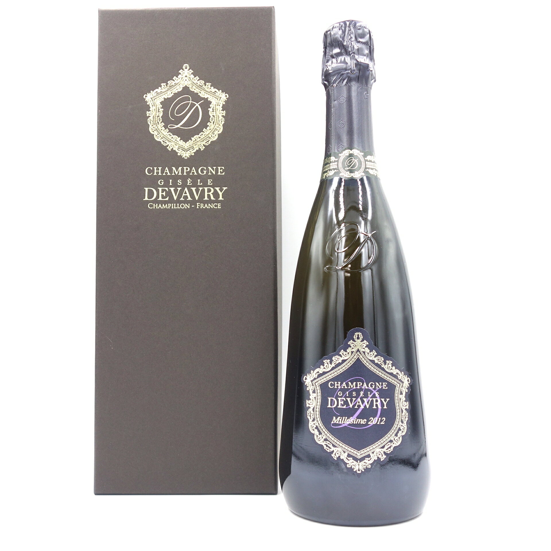 シャンパーニュ ジゼル ドゥヴァヴリー ミレジメ 2012 750ml DEVAVRY 箱付【P1】【中古】