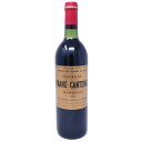 シャトー ブラーヌ カントナック 1982 750ml CHATEAU BRANE CANTENAC 【X1】 【中古】