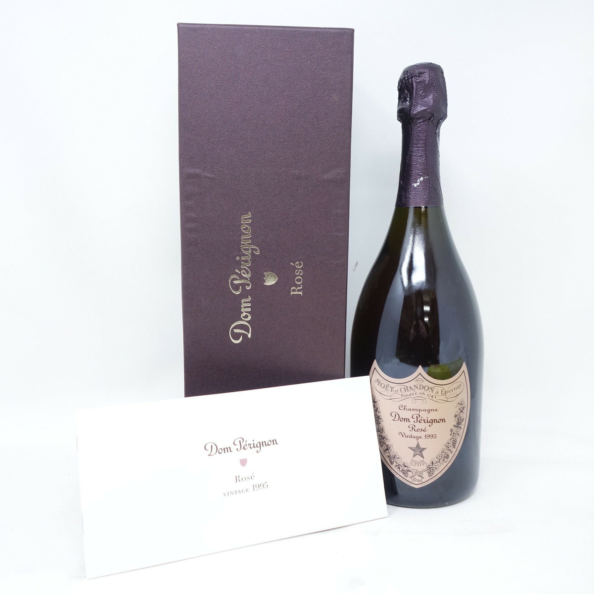 ドンペリニヨン ヴィンテージ ロゼ 1995 750ml Dom Perignon 箱付き【P】【中古】