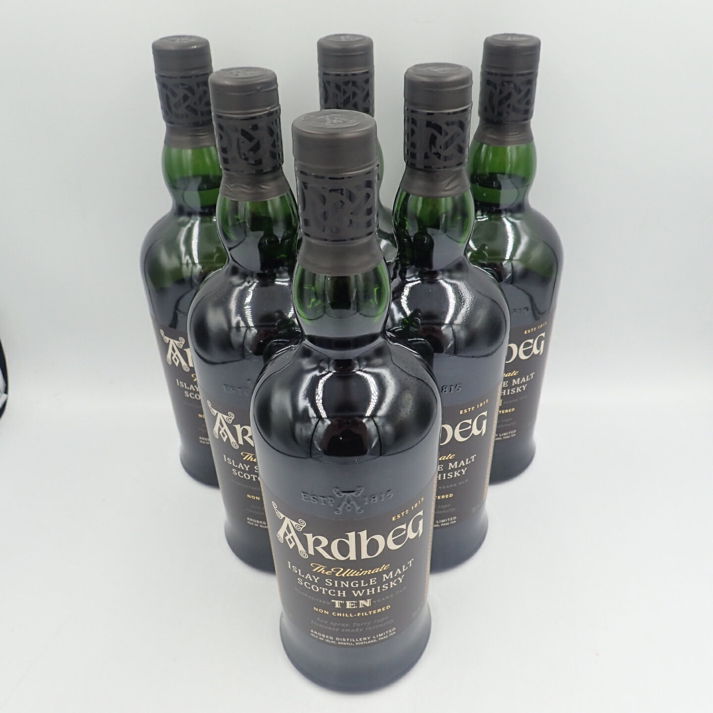 【未開栓】【セット】アードベッグ 10年 シングルモルト 700ml 46％ ARDBEG 6本セット 同梱不可【7F】【中古】