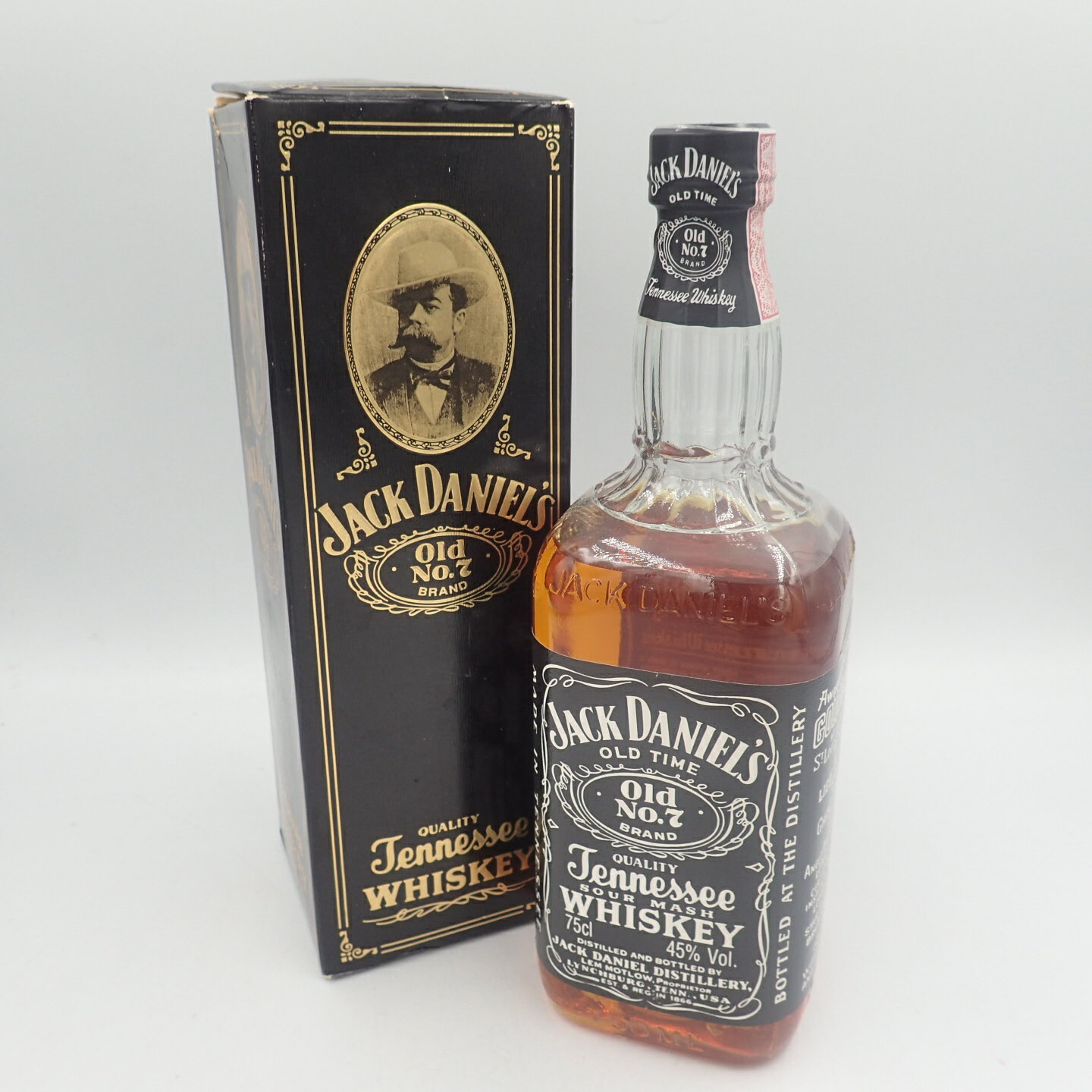 ジャックダニエル オールドタイム No.7 Tennessee WHISKEY テネシー ウイスキー 750ml 45% JACK DANIEL'S【A2】【中古】