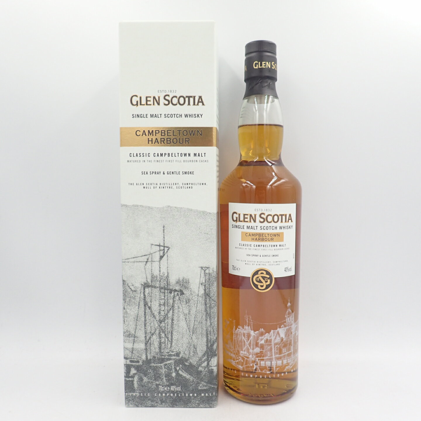 グレンスコシア シングルモルト 750ml 40％ glen scotia【DD】【中古】