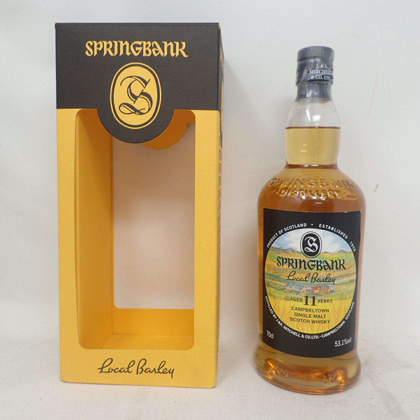 スプリングバンク ローカルバーレイ 11年 2006-2017 シングルモルト 700ml 53.1％ SPRINGBANK Local Barley【O2】【中古】