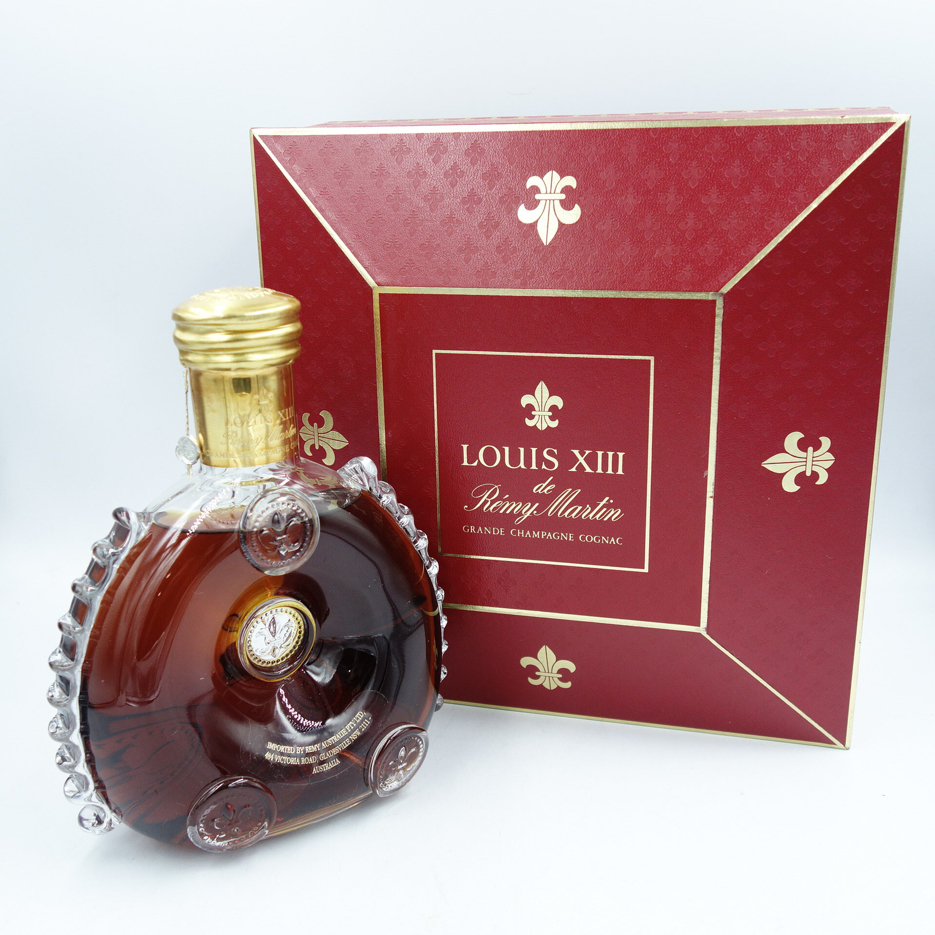 レミーマルタン ルイ13世 金キャップ 四角形箱 700ml シリアル一致 REMY MARTIN LOUIS XIII 同梱不可【Q2】【中古】販売済み