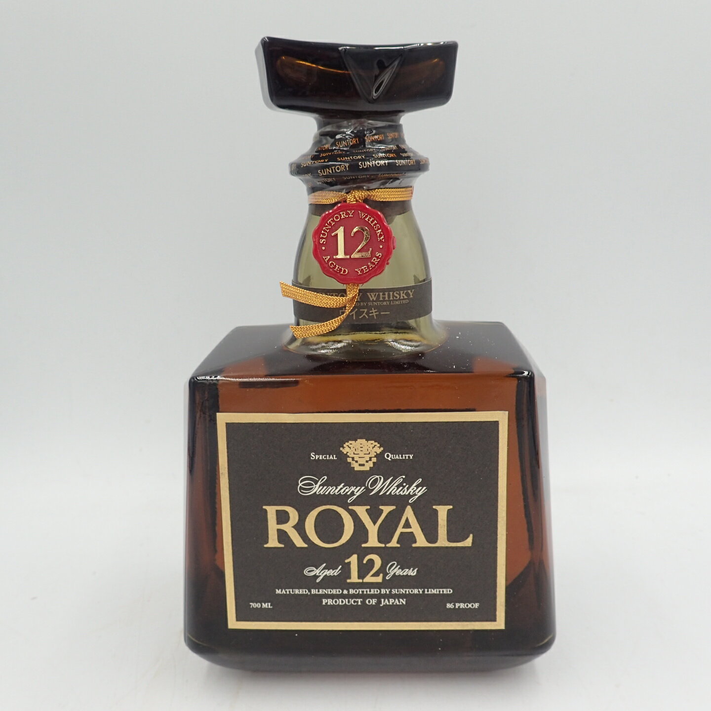 【東京都限定】サントリー ローヤル 12年 黒ラベル 700ml SUNTORY ROYAL【S1】【中古】