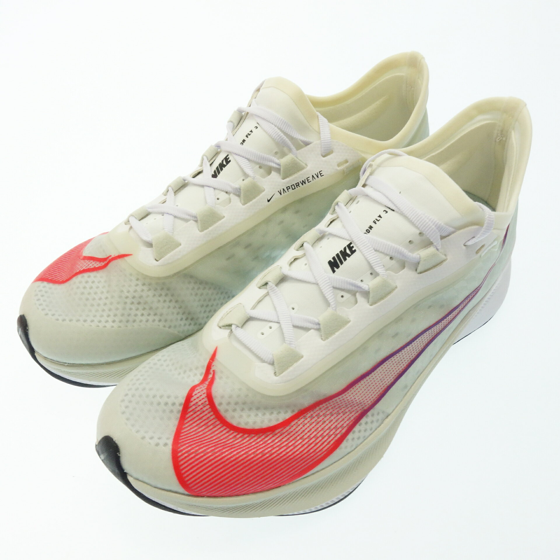 ナイキ スニーカー ズーム フライ AT8240-005 メンズ サイズ25.5 ホワイト NIKE ZOOM FLY3【AFD1】【中古】販売済みのサムネイル