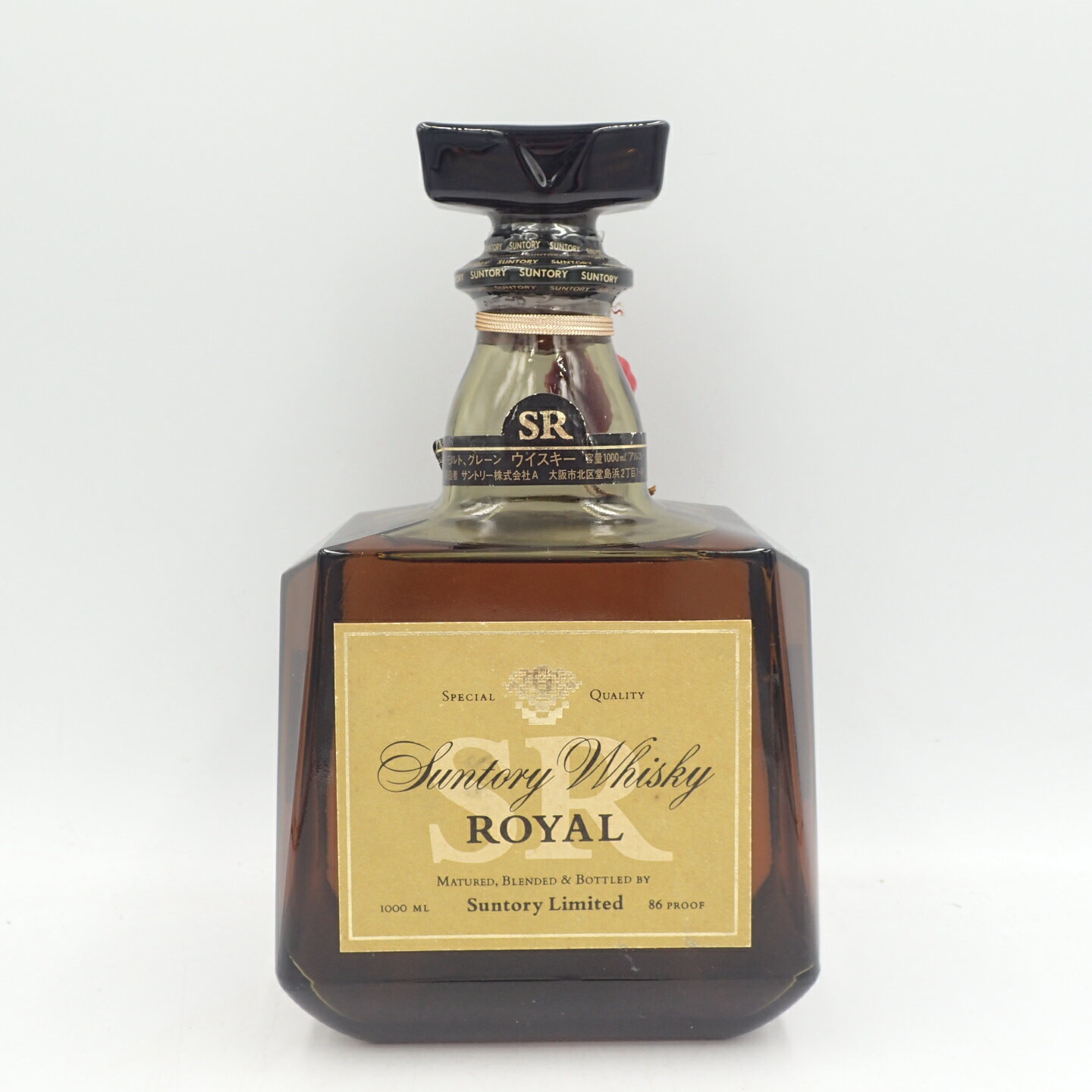 【東京都限定】サントリー ローヤル SR 1000ml 43% SUNTORY ROYAL【H1】【中古】