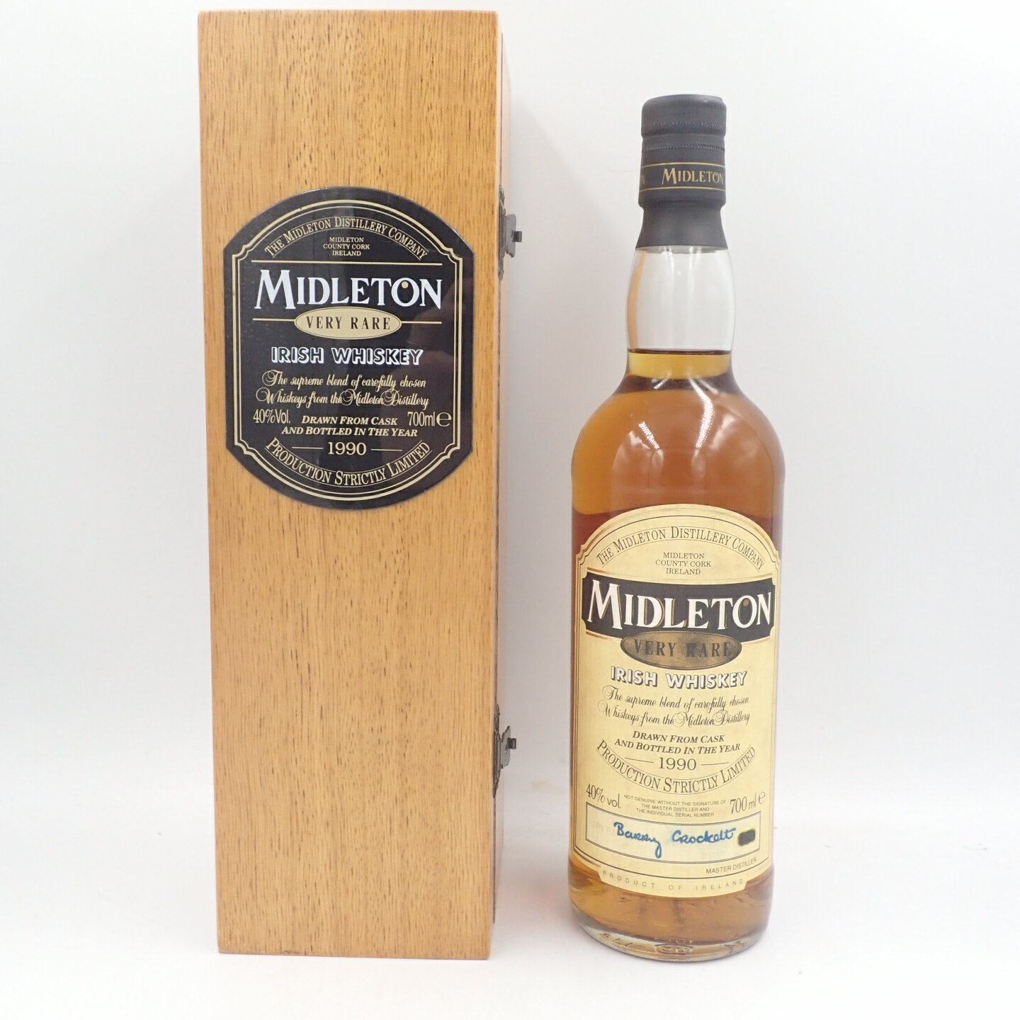 ミドルトン ベリーレア 1990 アイリッシュ ウイスキー 700ml 40％ MIDLETON VERY RARE【AA】【中古】