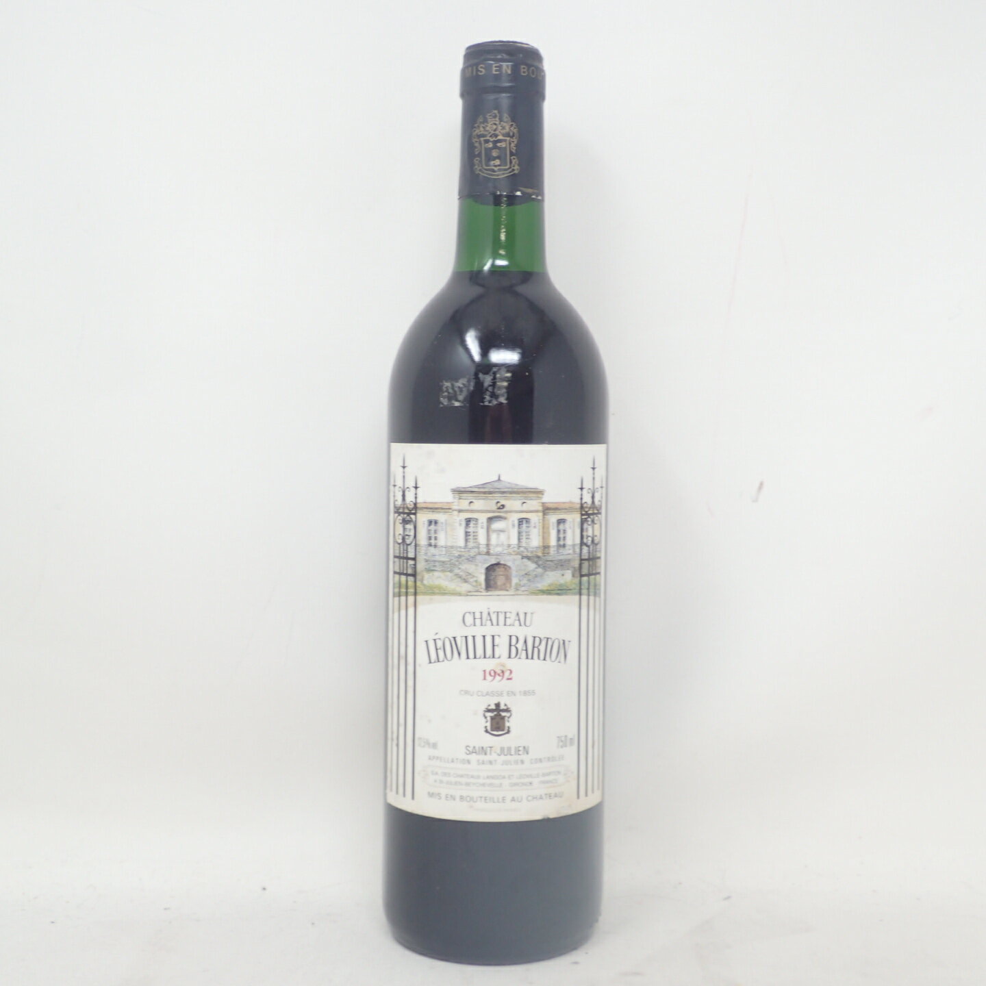 シャトー レオヴィル バルトン 1992 750ml Chateau Leoville Barton【F2】【中古】