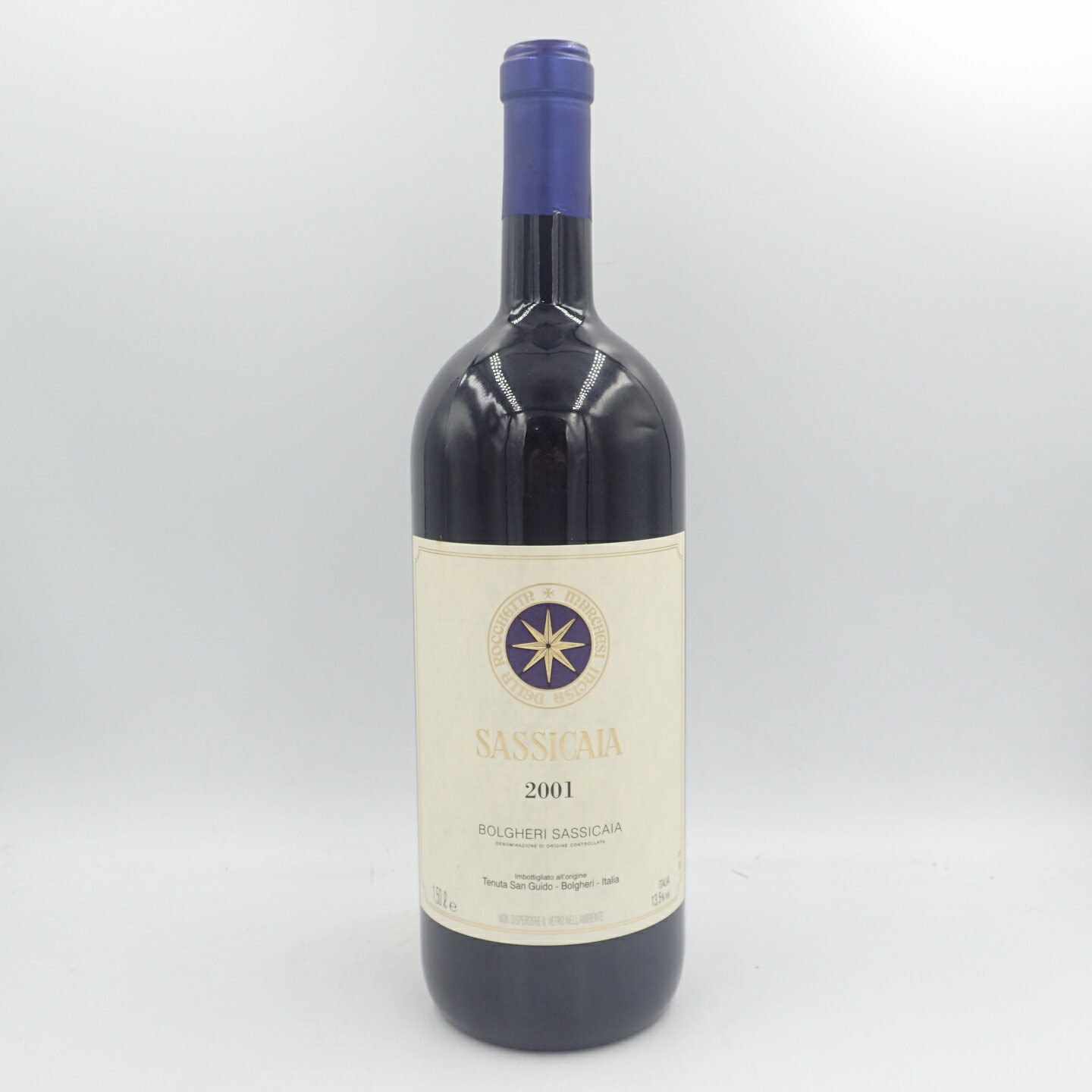 サッシカイア 2001 マグナム 1500ml SASSICAIA【H2】【中古】