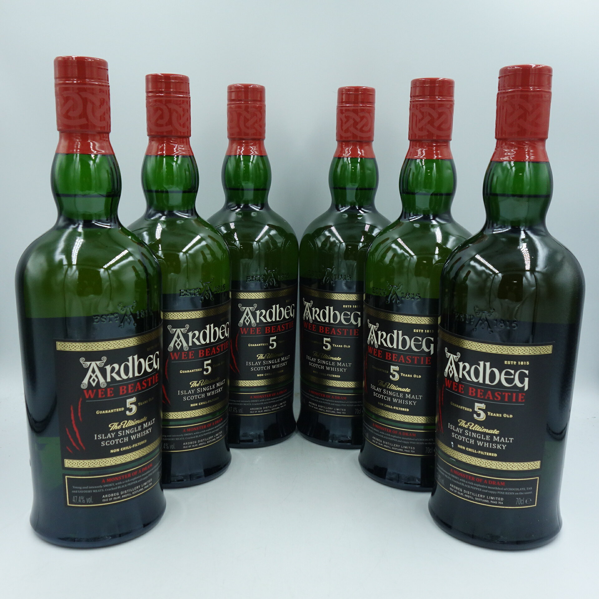 【セット】アードベッグ ウィー・ビースティー 5年 700ml 47% ARDBEG WEE BEASTIE 6本セット 同梱不可【MA1】【中古】