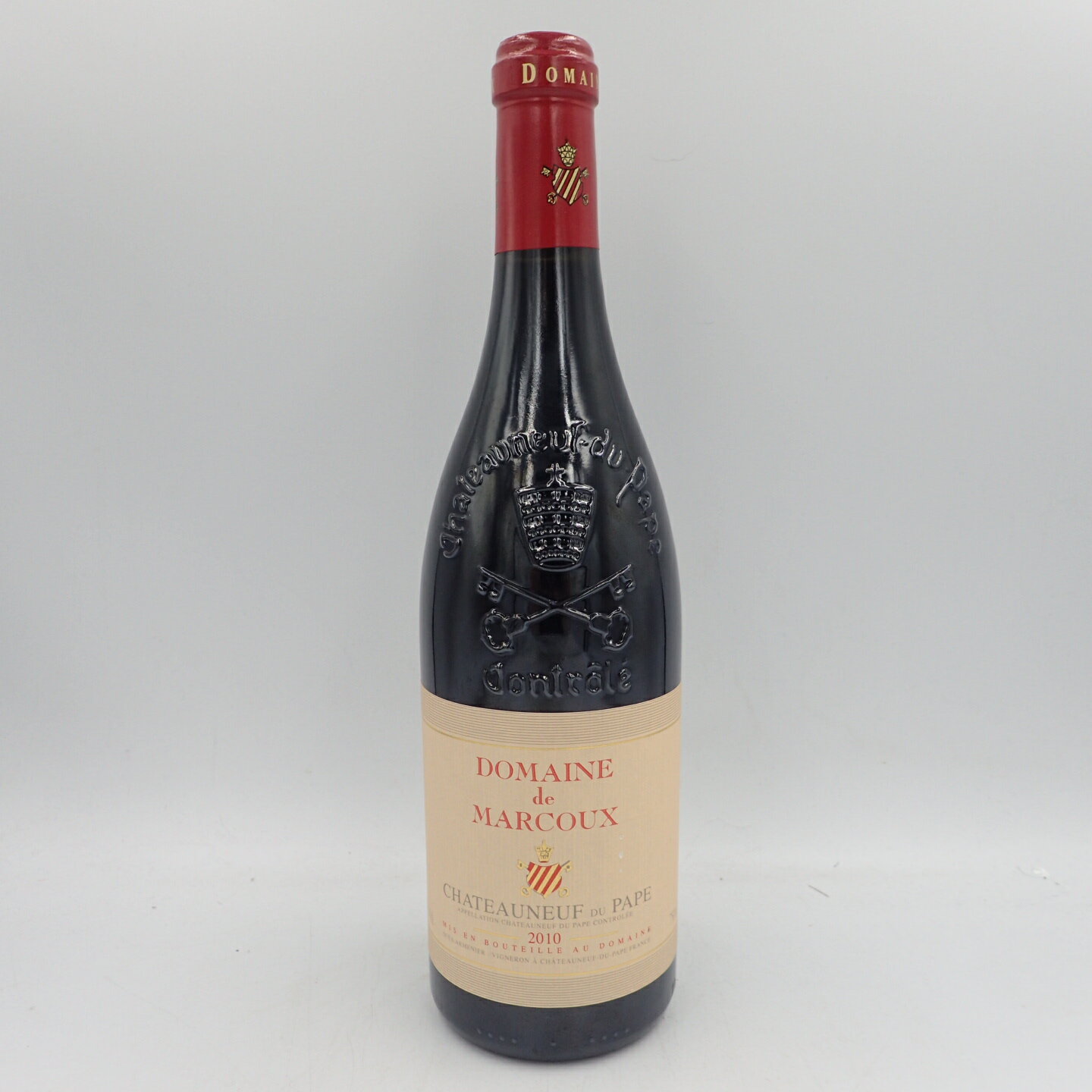 シャトー ヌフ デュ パプ ドメーヌ ド マルクー 2010 CHATEAUNEUF DU PAPE DOMAINE de MARCOUX【D2】【中古】のサムネイル
