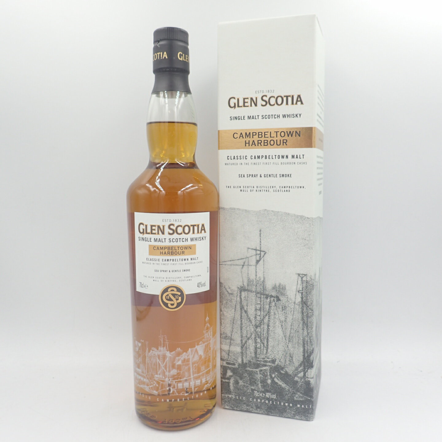 グレンスコシア シングルモルト 750ml 40％ glen scotia【Z1】【中古】