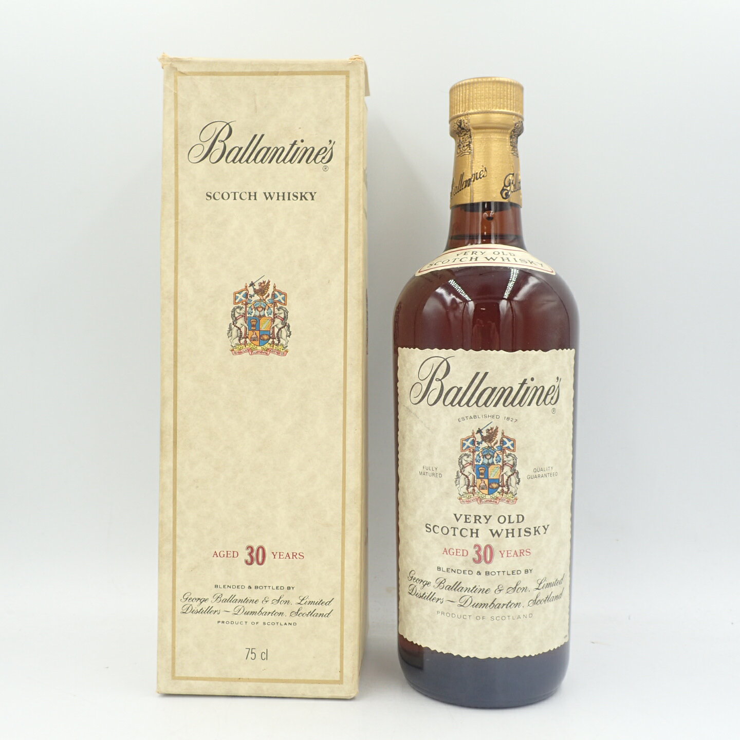 バランタイン 30年 ベリーオールド 旧 ウイスキー 750ml Ballantine's【E2】【中古】