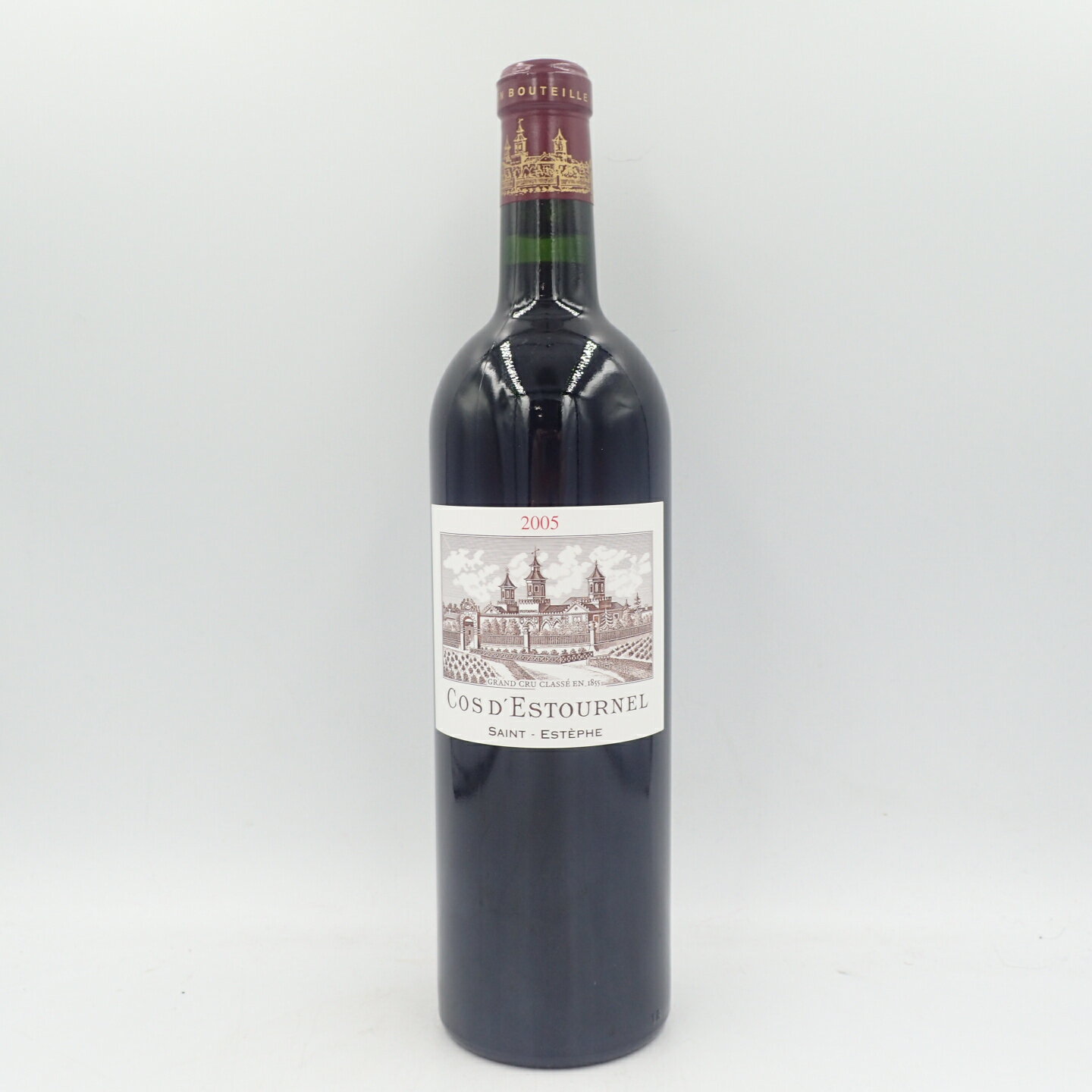 シャトー コス デストゥルネル 2005 750ml 13.5％ CHATEAU COS D'ESTOURNEL【G1】【中古】