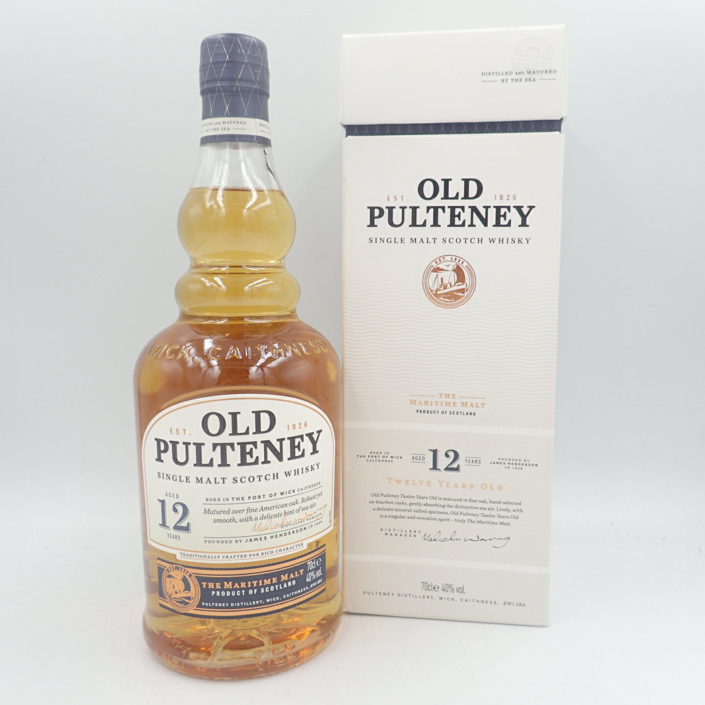 オールドプルトニー 12年 700ml OLD PULTENEY【C2】【中古】