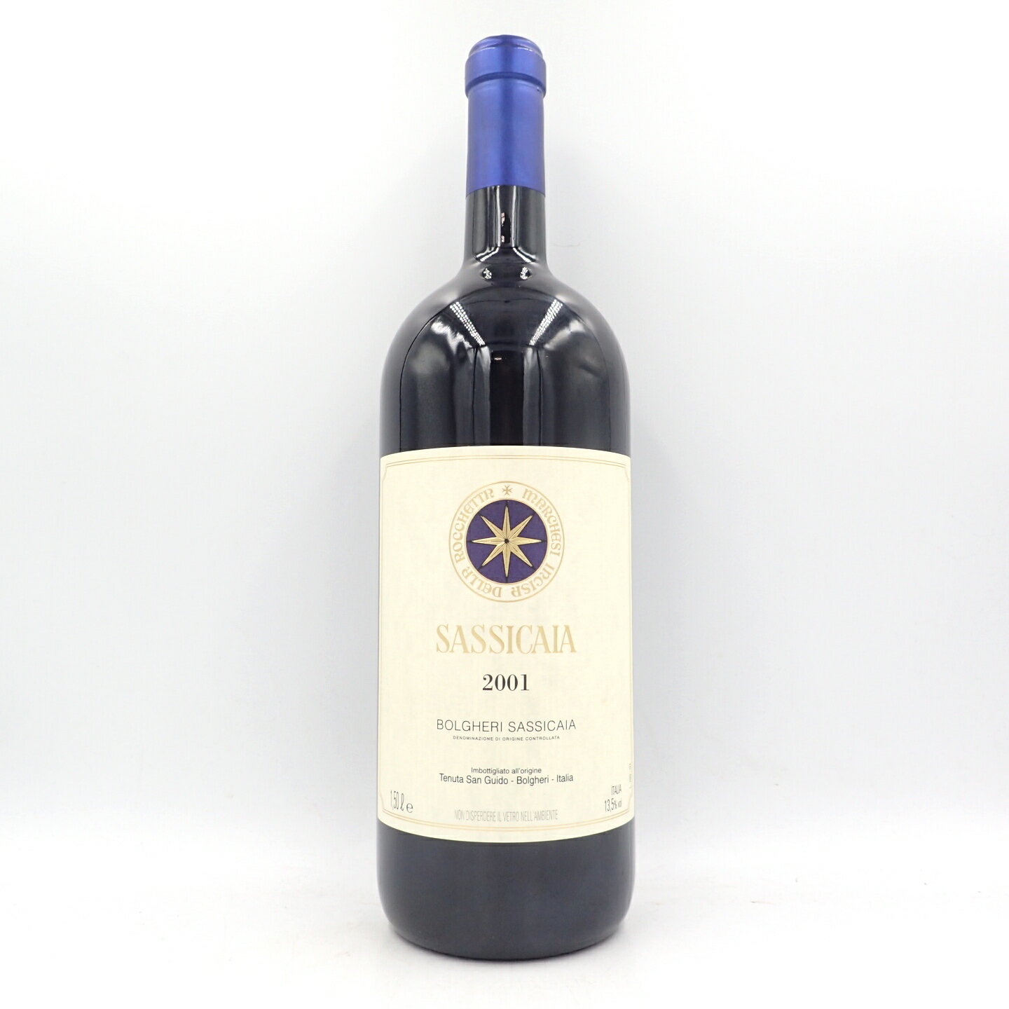 サッシカイア 2001 マグナム 1500ml 13.5％ SASSICAIA【P2】【中古】