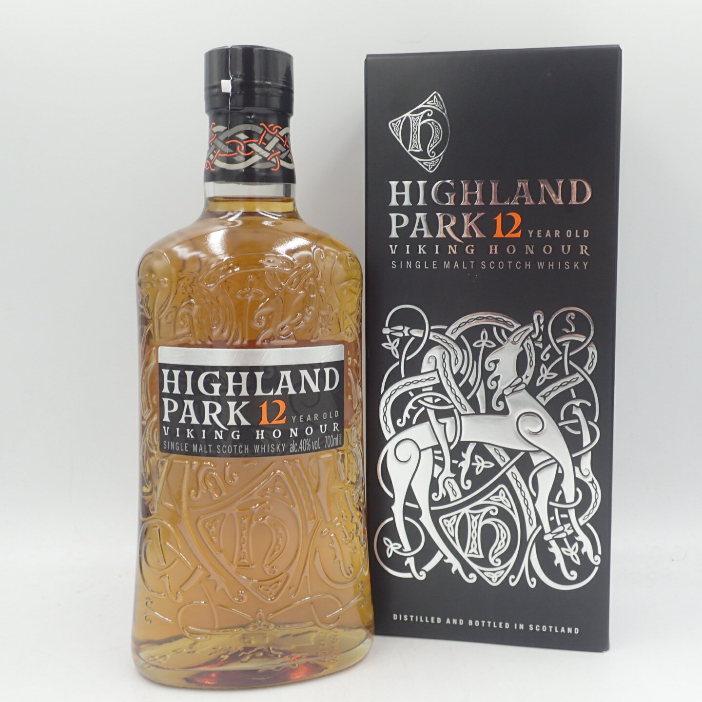 ハイランドパーク 12年 ヴァイキング オナー シングルモルト HIGHLAND PARK VIKING HONOUR 700ml【I1】【中古】