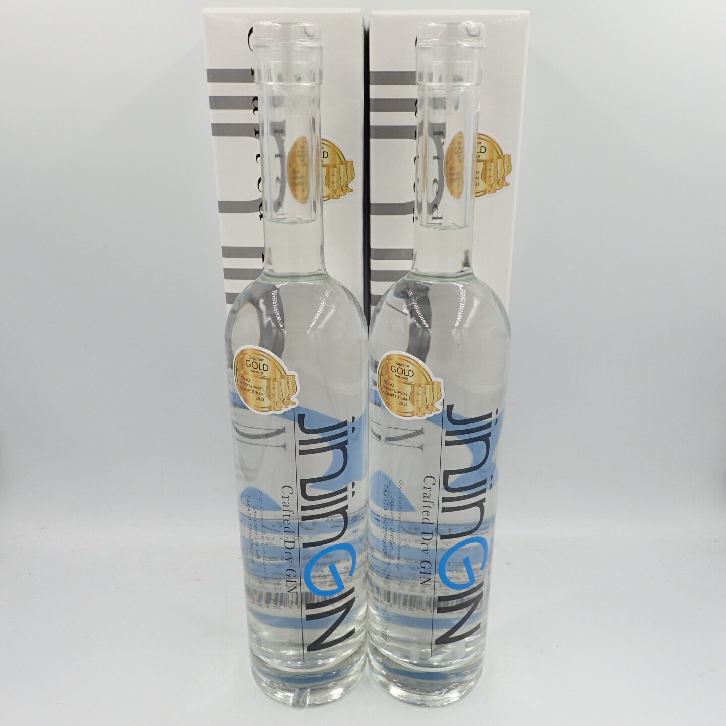 クラフトジン jin jin GIN 700ml 47％ 2本セット【P1】【中古】